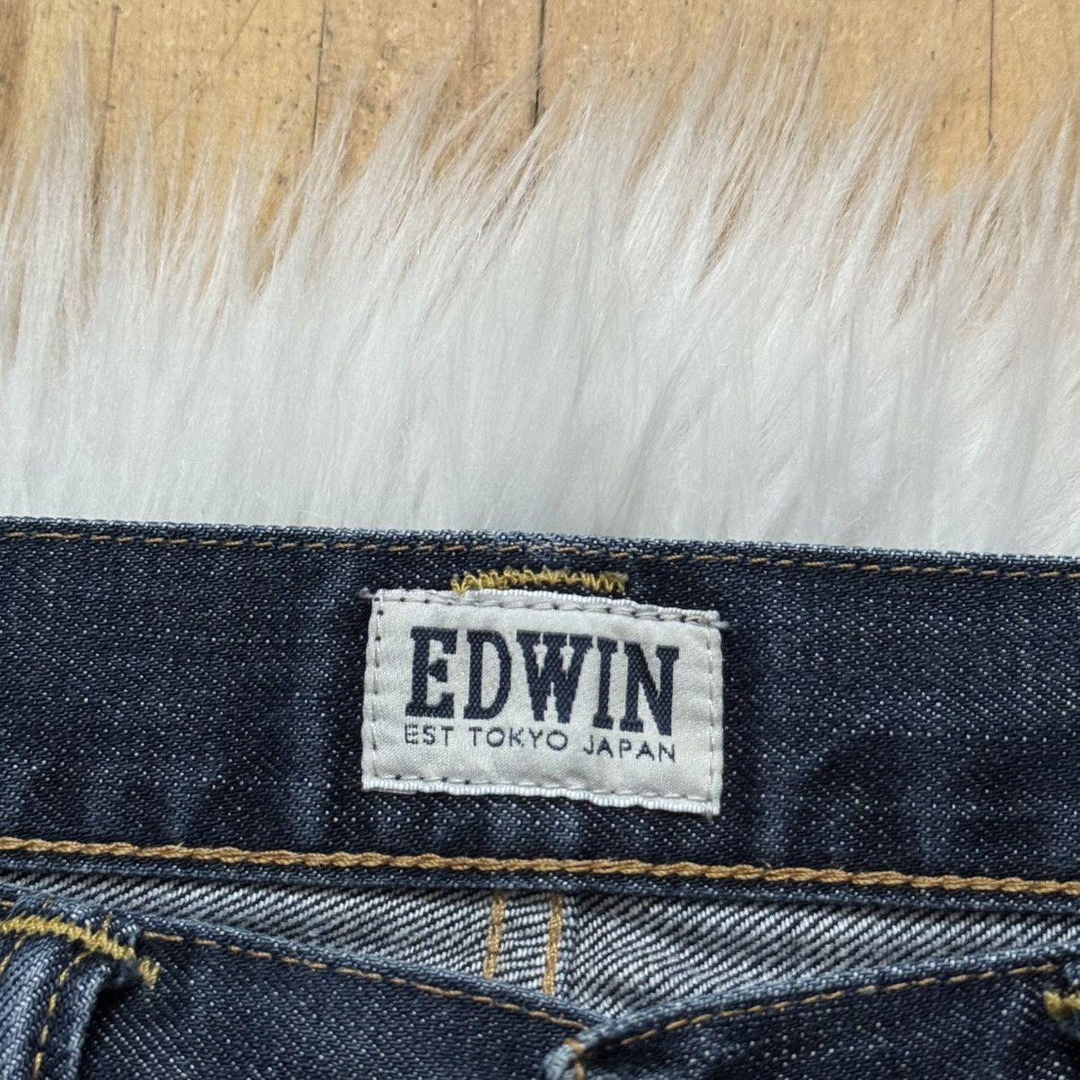 Edwin 📌 Vintage Edwin Japanese Washed Y2K Regular Jeans Size US 34 / EU 50 - 15 Thumbnail