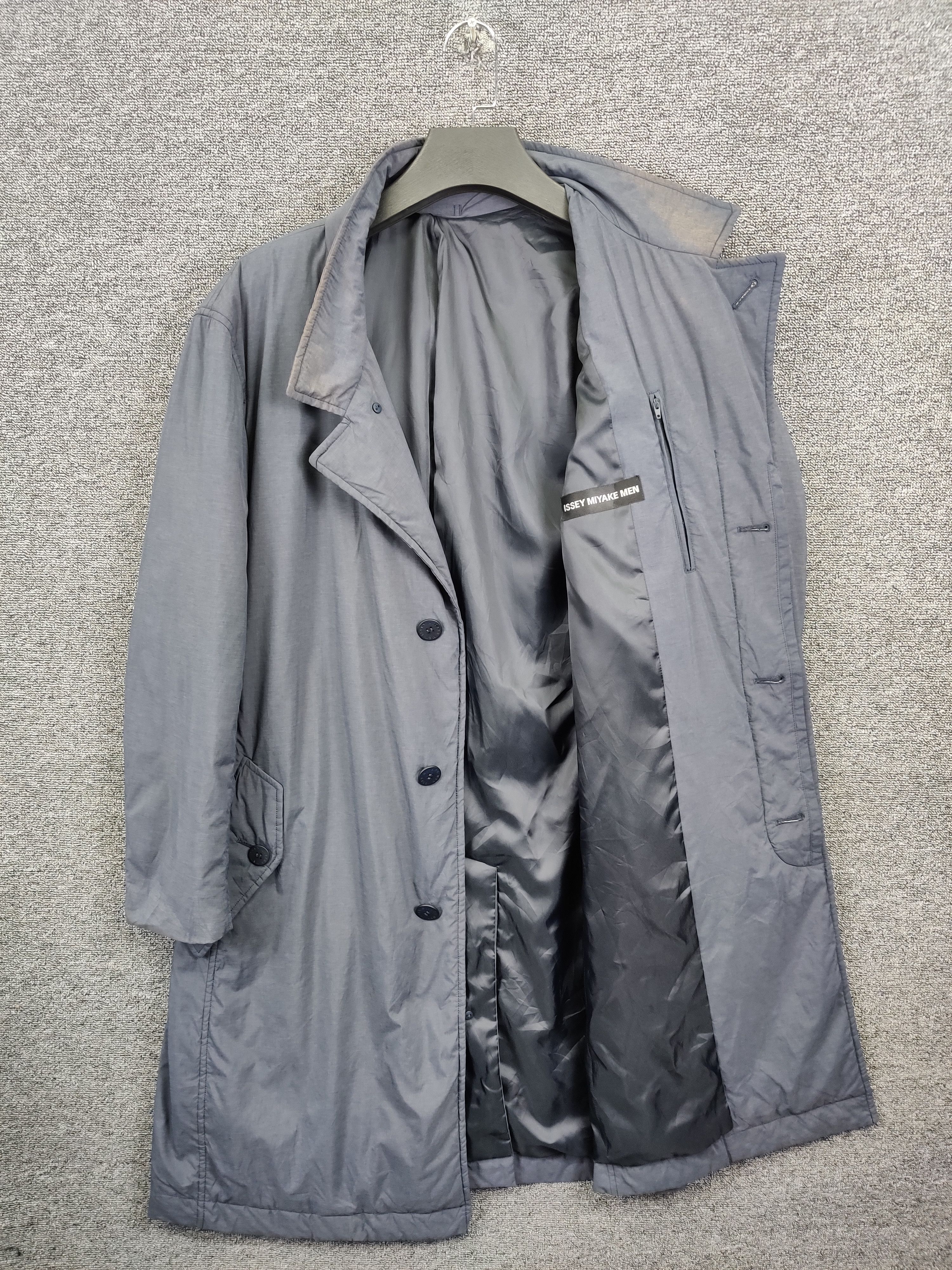 ジャケット・アウター ISSEY MIYAKE MEN 90s long coat Vintage 90s Issey Miyake Men Trench Coat Long Jacket