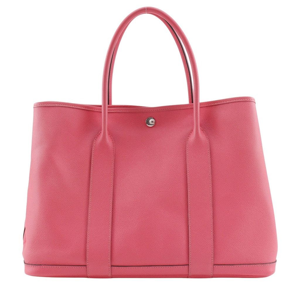 Hermes Hermes Garden Party PM Vau Epsom Tote Bag Leather Tote Bag Stamp A (2017) DUTY FREE for USA
