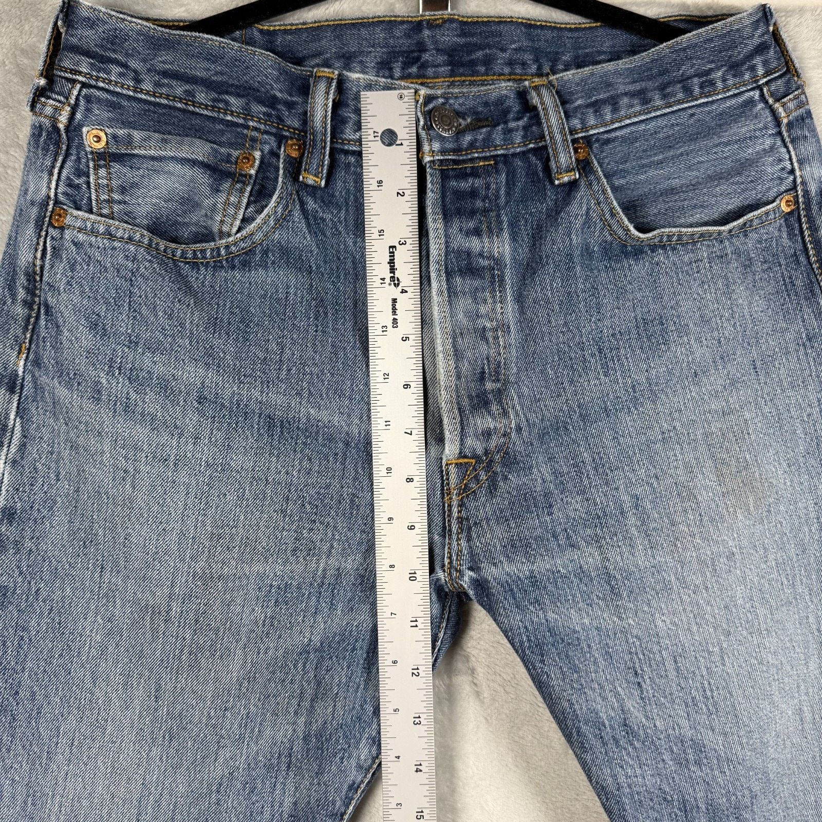 Levi's Vintage Levi’s 501 Original Straight Jeans Men’s 33x30 Size US 33 - 10 Thumbnail