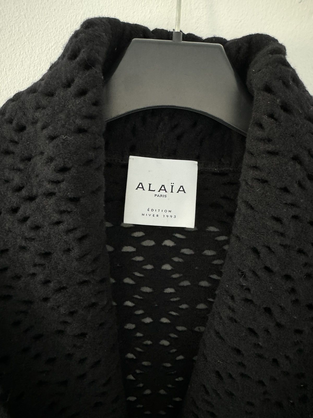 Alaia Alaïa Edition 1993 Lace Jacket-Dress. Runway Collection! Size S / US 4 / IT 40 - 4 Thumbnail