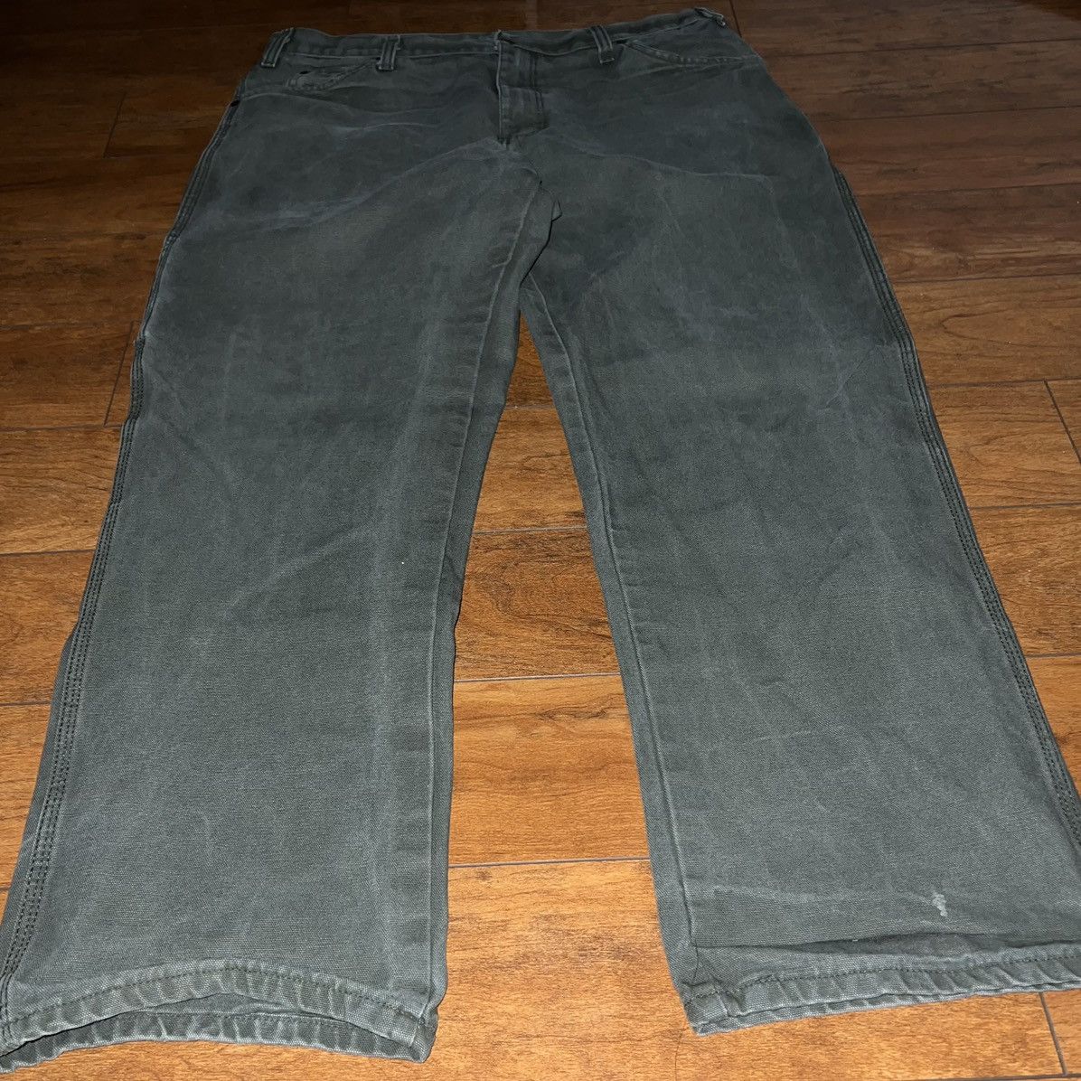 Dickies × Vintage Vintage Dickies Carpenter Pants Green Size US 36 / EU 52 - 5 Thumbnail