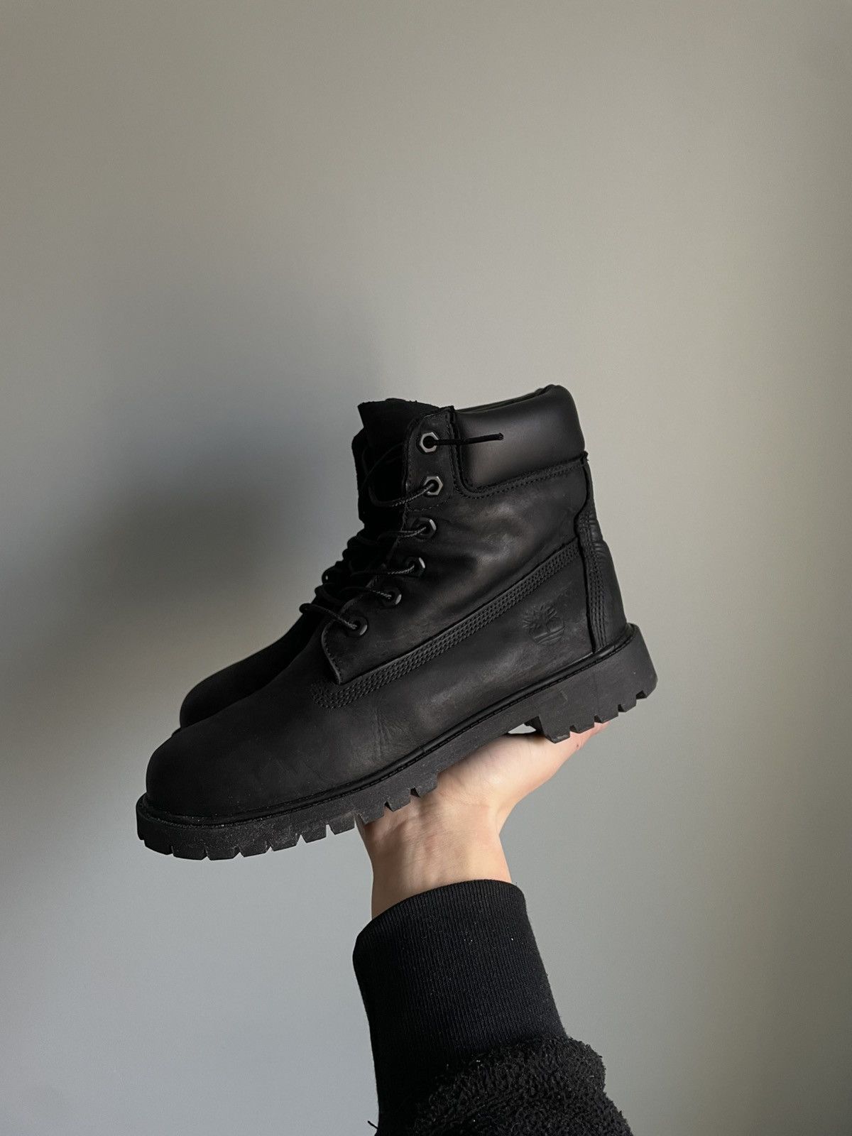Timberland Timberland 6 Inch Waterproof Black Boots Size US 6 / EU 39 - 5 Thumbnail