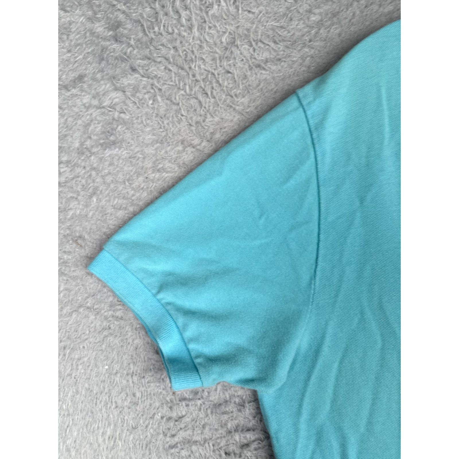 Ralph Lauren VINTAGE Ralph Lauren Polo Shirt Men Large Blue 100% Cotton Short Sleeve Golfer Classic Golf Polo Shirt Mens Size US L / EU 52-54 / 3 - 3 Thumbnail
