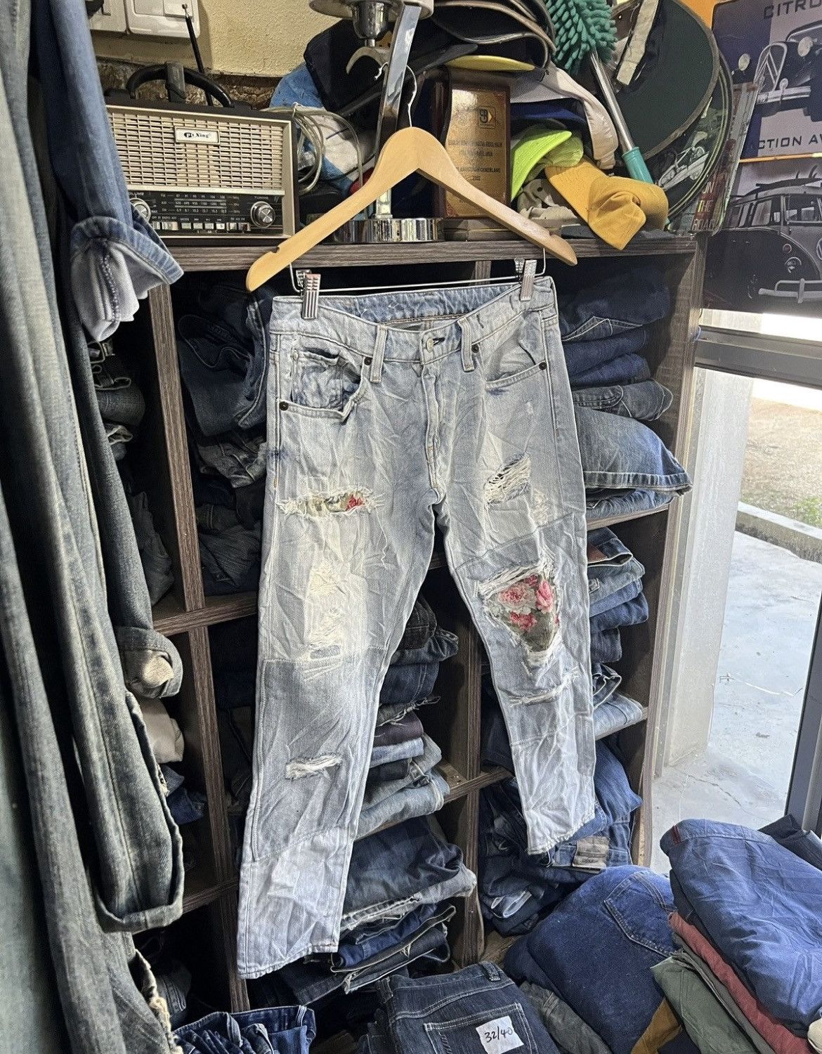 Denim & Supply Ralph Lauren 🔥Denim & Supply Ralph Lauren Distressed Denim Size 29" - 4 Thumbnail