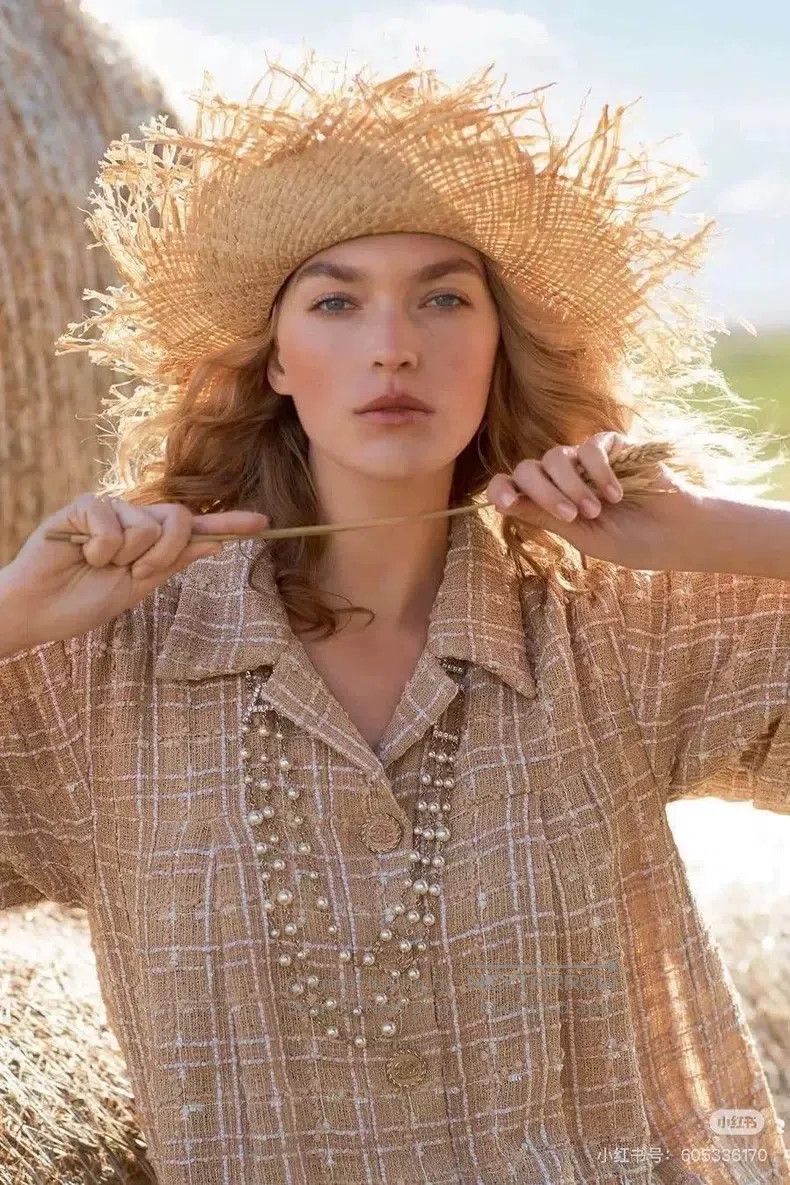 Chanel Chanel 19S Classic Beach Series Show Brown Blended Dress Size XS / US 0-2 / IT 36-38 - 8 Thumbnail