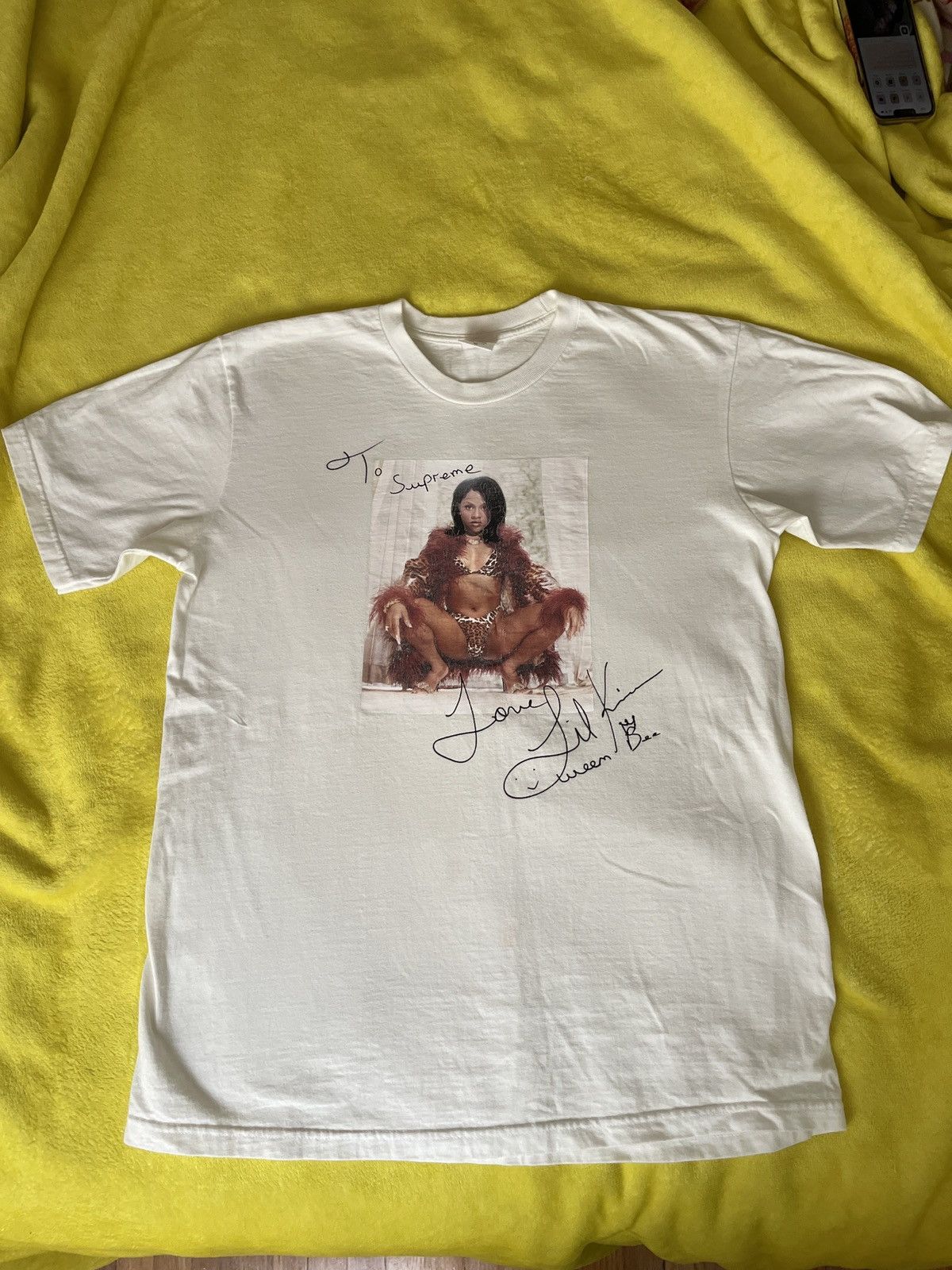 Supreme Lil Kim T-Shirt White S/S 22 Size US M / EU 48-50 / 2 - 1 Thumbnail