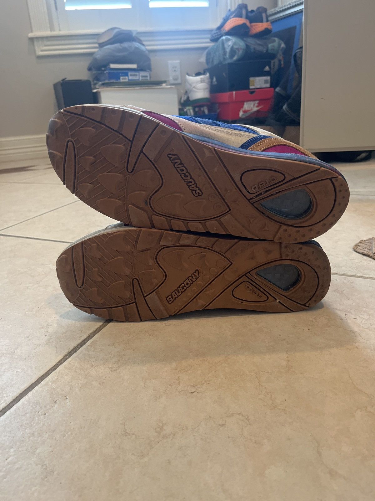 Bodega × Saucony Saucony x Bodega Elite Pattern Recognition Mens Sneakers Size US 12 / EU 45 - 5 Thumbnail