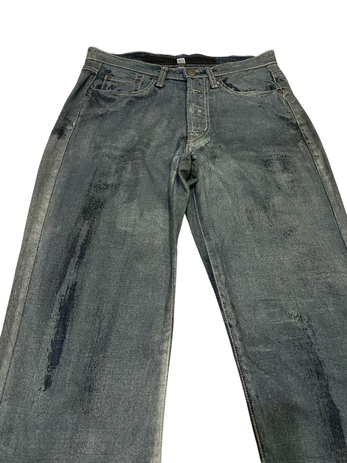 Marithe + Francois Girbaud Japanese brand X Marithe francois girbaud waxed jeans Size US 30 / EU 46 - 5 Thumbnail