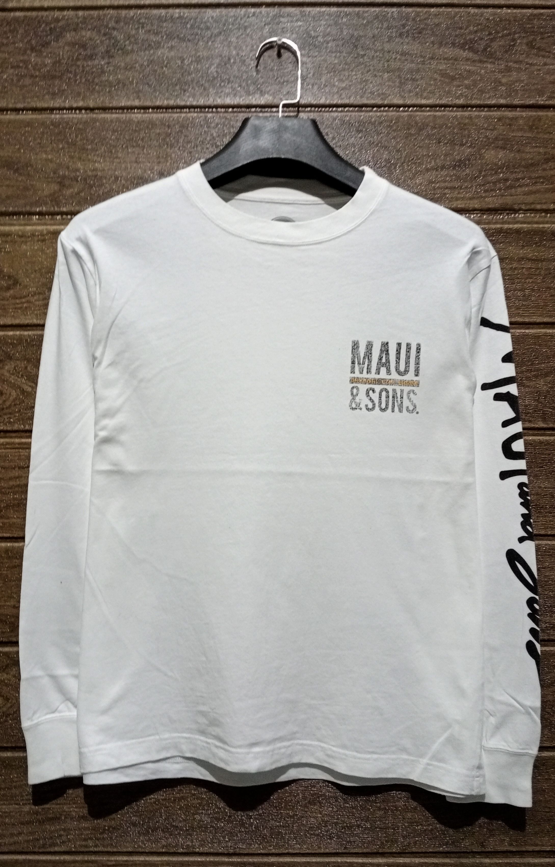 Maui and Sons Maui and Sons Long Sleeve Tshirt Very Rare Size US M / EU 48-50 / 2 - 6 Thumbnail