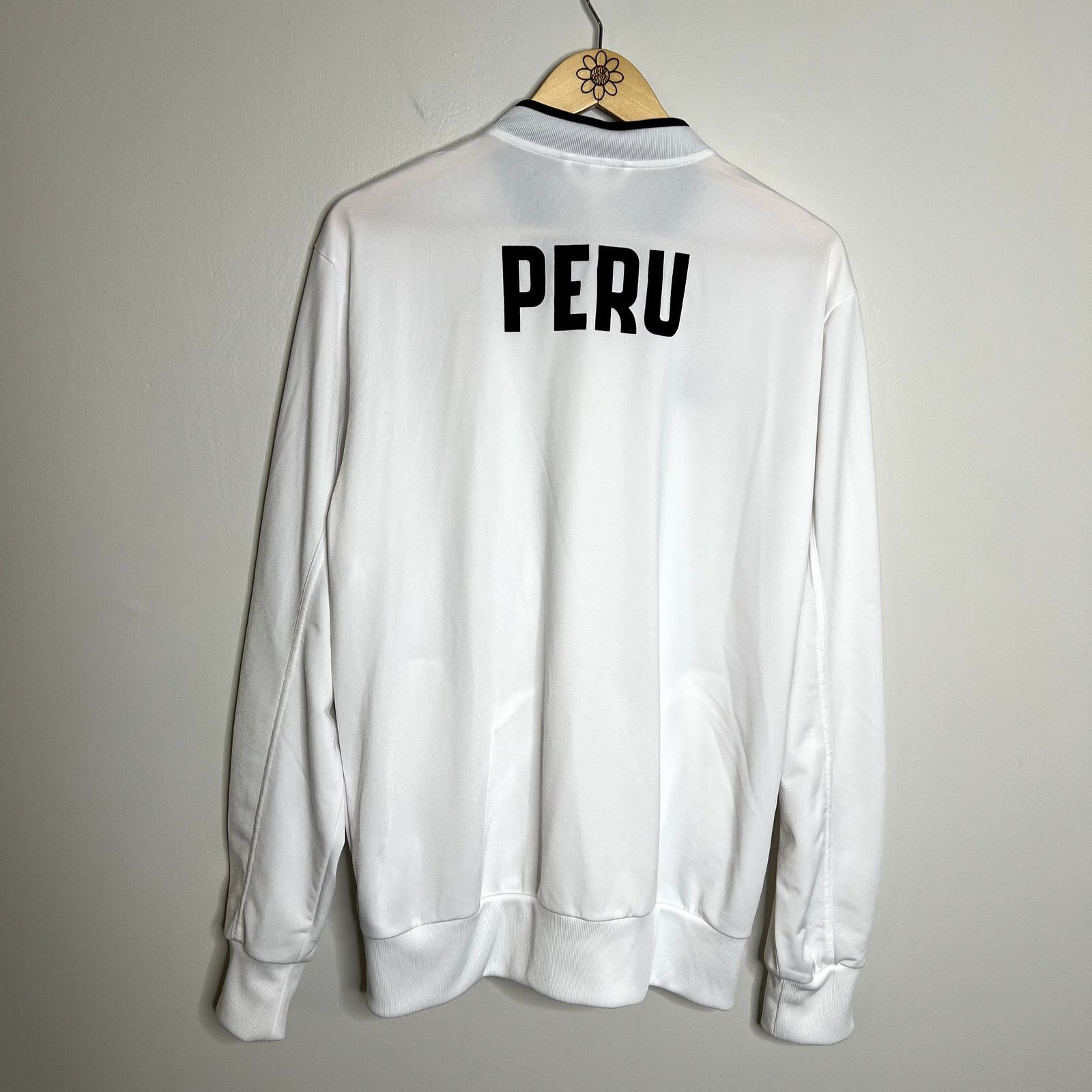 Adidas Adidas Peru White Soccer Logo 2019 Jacket Size US L / EU 52-54 / 3 - 2 Thumbnail