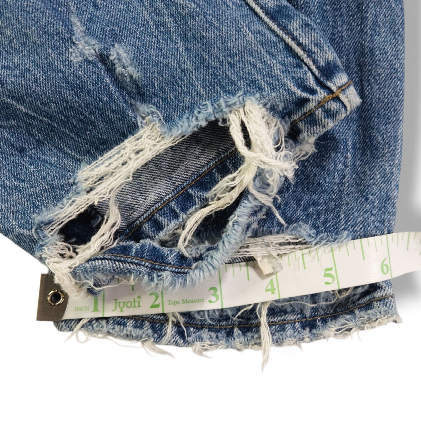Pistola NWT Pistola Madi Embroidered Modern Slim Denim Jeans Sz. 27 Size 27" / US 4 / IT 40 - 12 Thumbnail