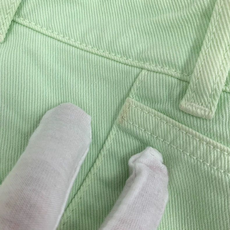 Kenzo KENZO Light green cotton casual denim half skirt Size 24" / US 00 / IT 34 - 9 Thumbnail