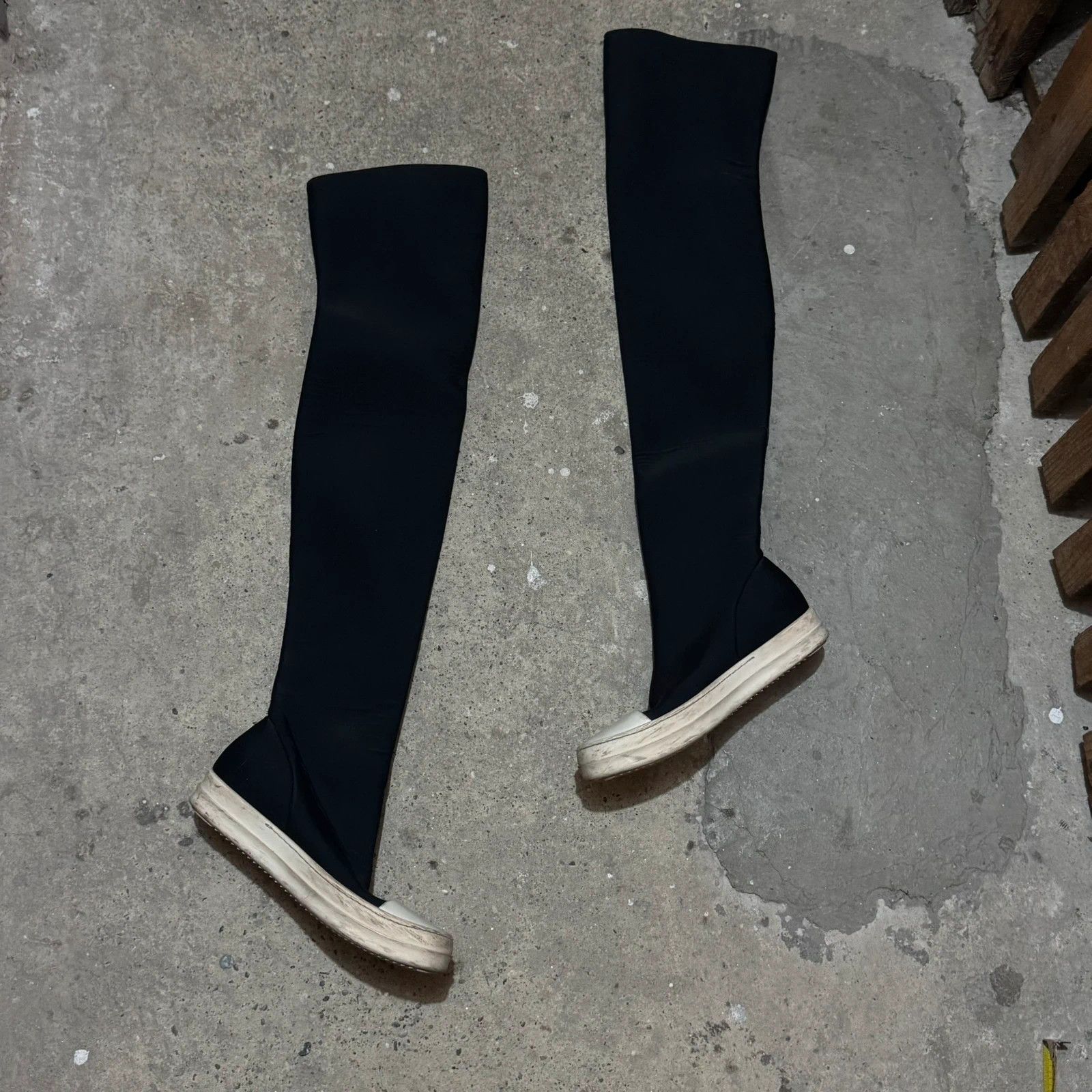 Rick Owens Rick owens drkshdw sock over the knee Size US 8 / IT 38 - 11 Thumbnail