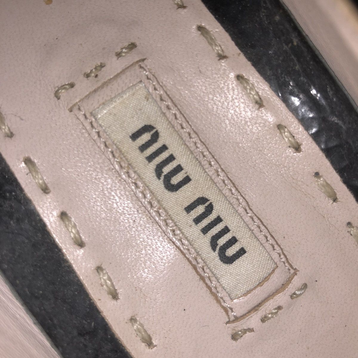 Issey Miyake × Miu Miu VINTAGE MIU MIU SHOES JAPANESE DESIGNER Size US 8.5 / IT 38.5 - 6 Thumbnail