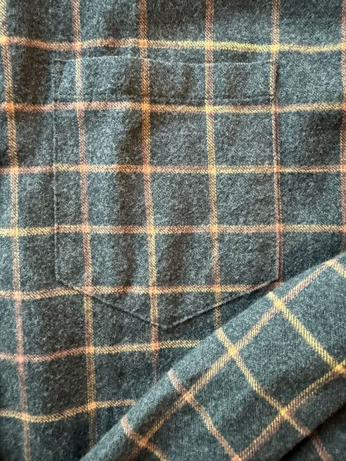 Steven Alan Steven Alan Flannel Button-Down Shirt — Size M | Charcoal Size US M / EU 48-50 / 2 - 6 Thumbnail