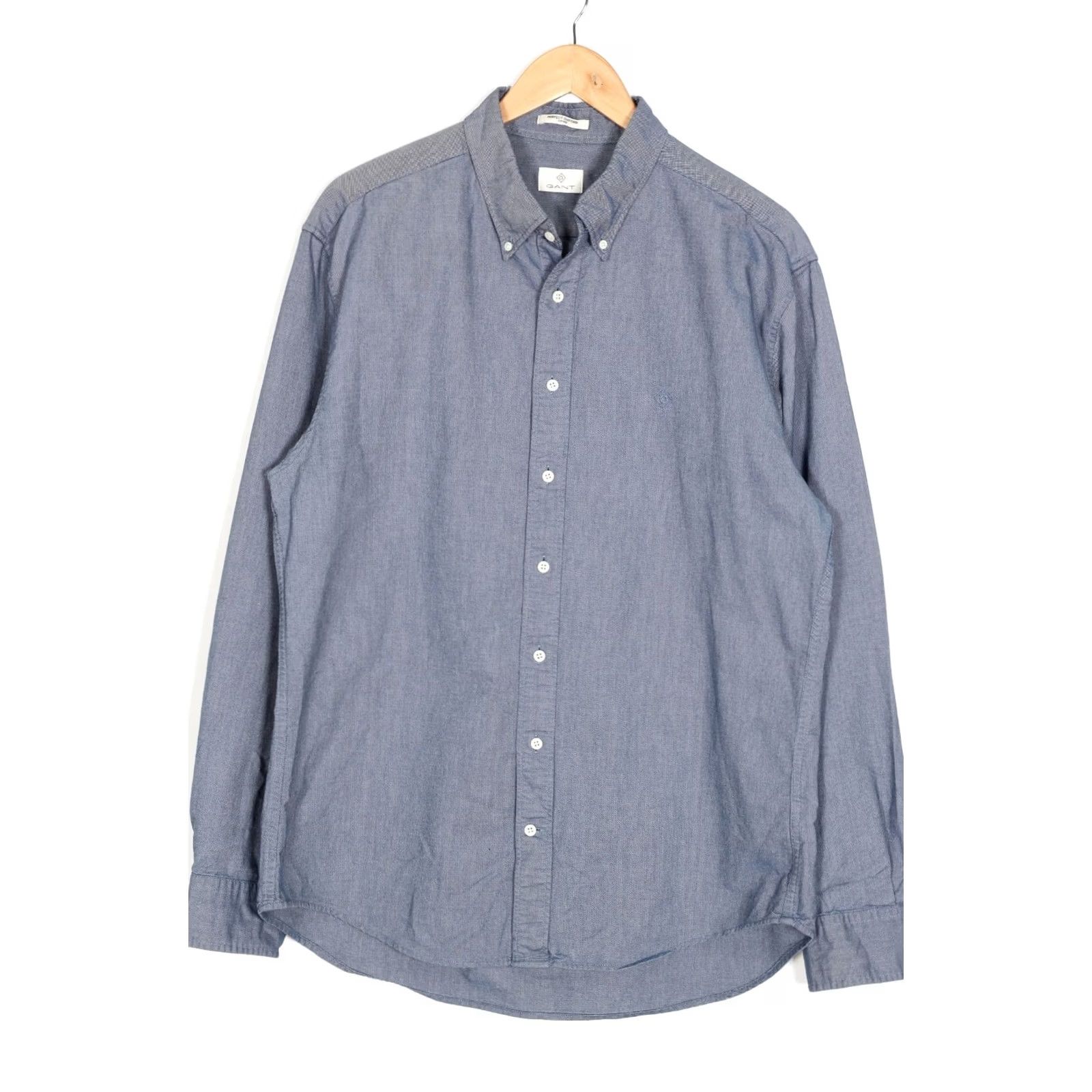 Gant GANT Perfect Oxford Fitted Shirt Men Size XXL Long Sleeve VR4023 Size US XXL / EU 58 / 5 - 2 Thumbnail