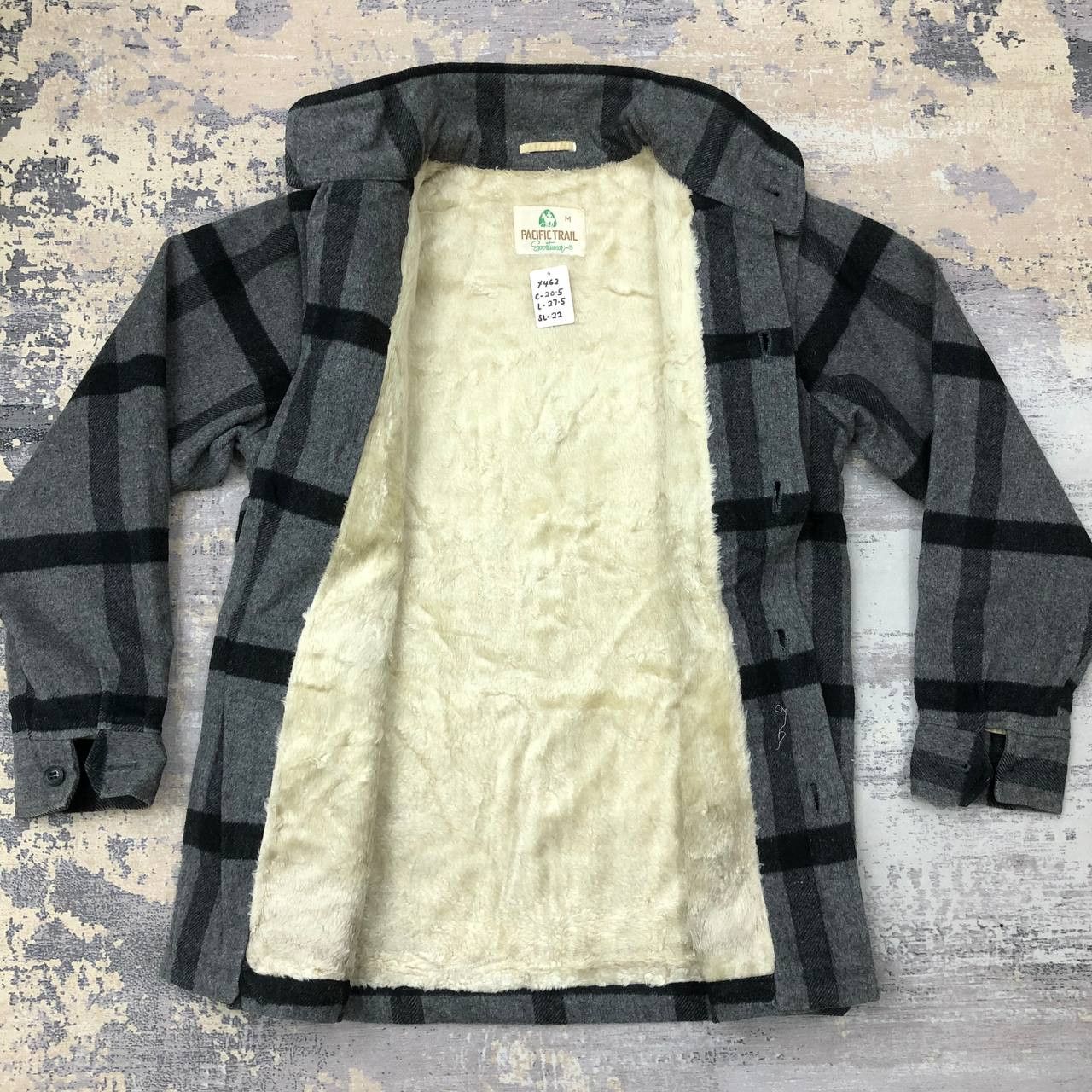 Pacific Trail Y462 WOOL PACIFIC TRAIL SPORTWEAR FLEECE TARTAN JACKET Size US M / EU 48-50 / 2 - 3 Thumbnail
