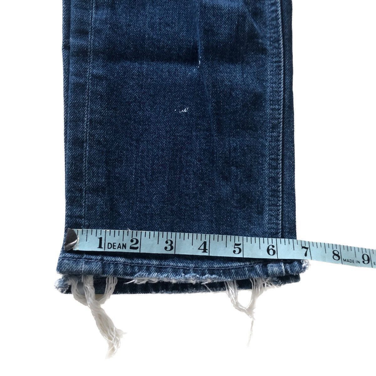 MOTHER Mother Grunge Step Waist Destroy The Dazzler Shift Jean 27 Size 27" / US 4 / IT 40 - 16 Thumbnail