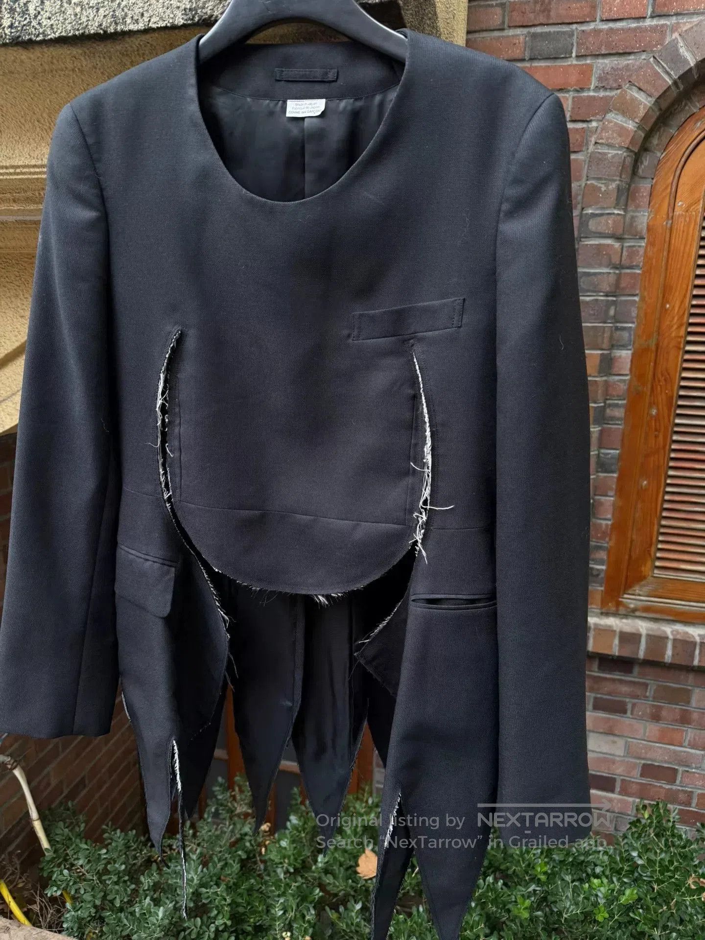 Comme des Garcons Homme Plus comme des garcons homme plus wool pullover jacket. Size US M / EU 48-50 / 2 - 2 Thumbnail