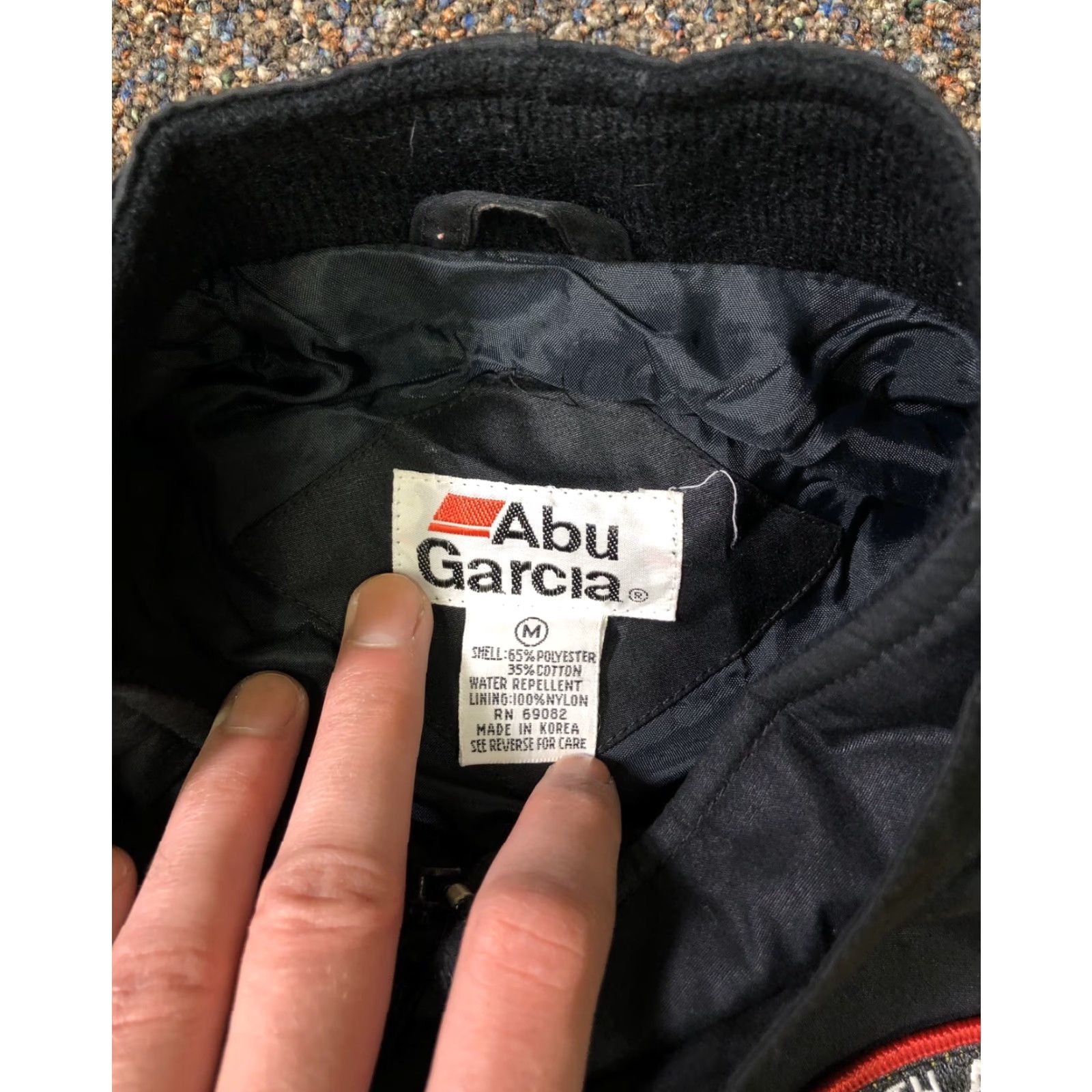 Vintage VINTAGE Abu Garcia Ambassadeur 35th Anniversary Windbreaker Jacket Men M Black Members Only Jacket Size US M / EU 48-50 / 2 - 4 Thumbnail