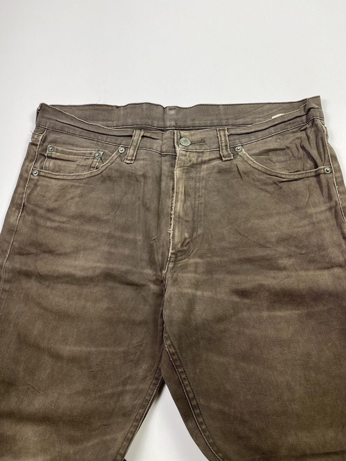 Levi's Levis Flare 517 brown jeans pant faded style Size US 34 / EU 50 - 3 Thumbnail