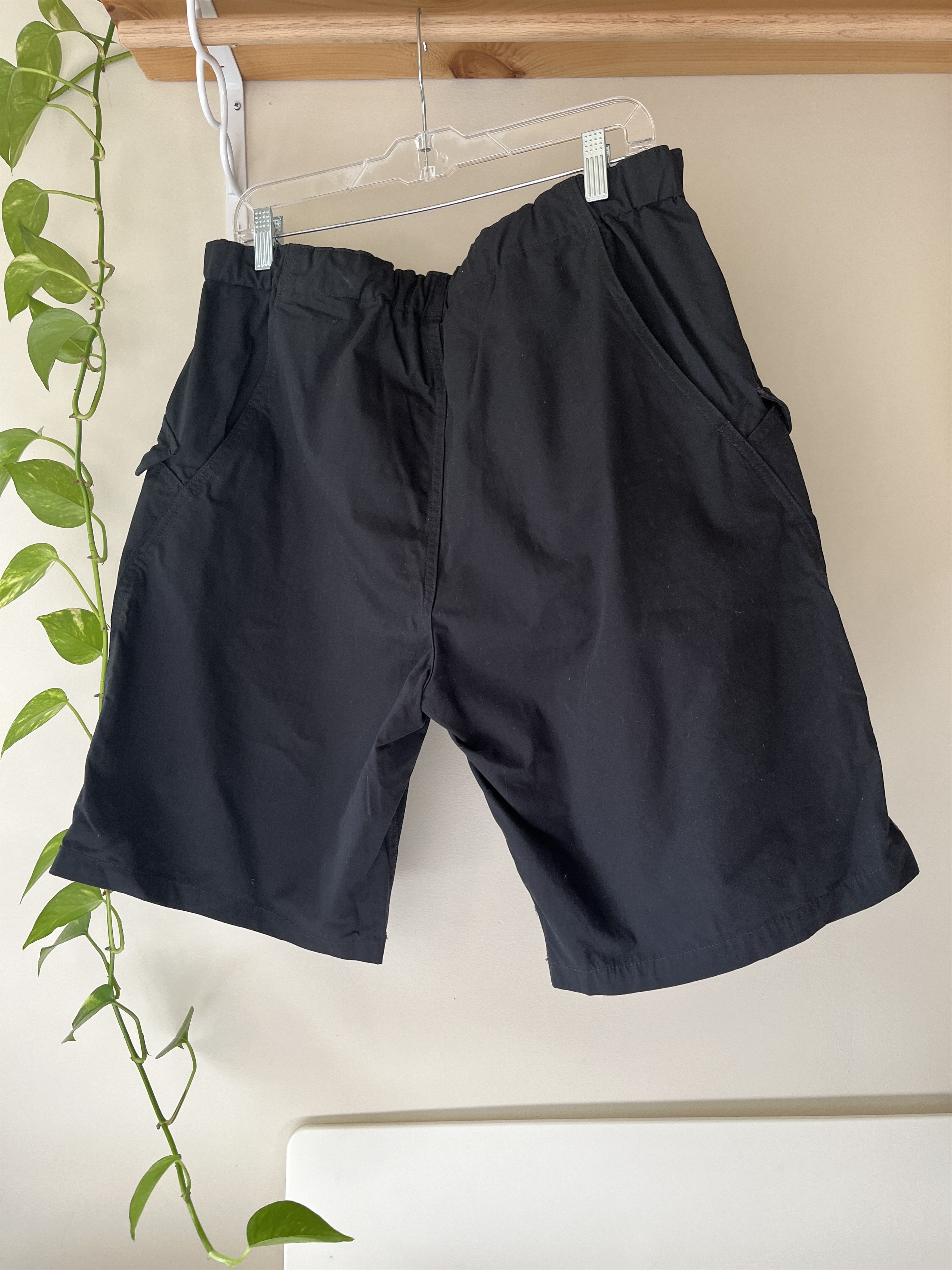 Image of Goldwin x Outdoor Life Relax Easy Shorts in Black, Men's (Size 34)