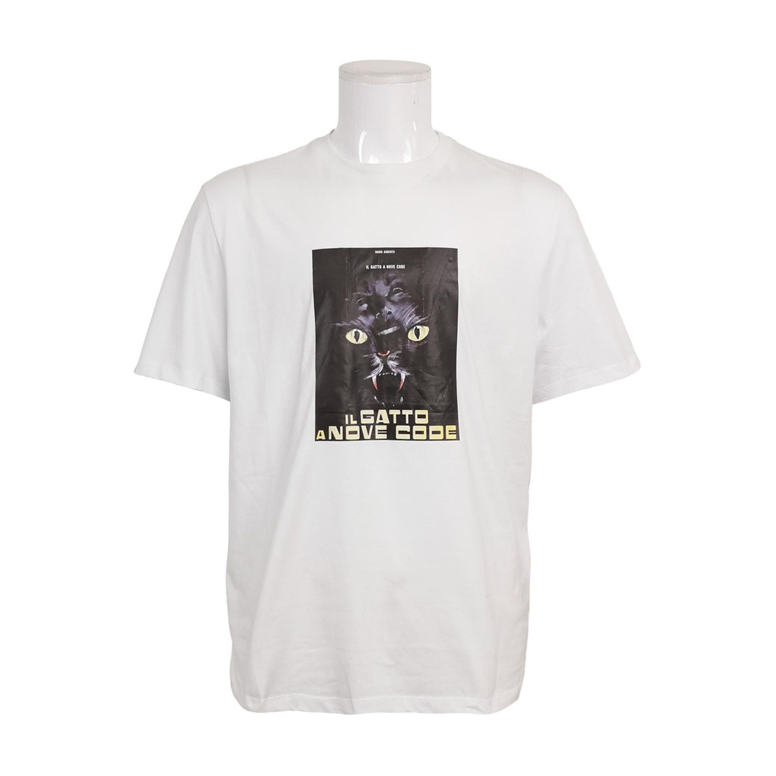 MSGM MSGM x Dario Argento Cat Graphic T-Shirt L Size US L / EU 52-54 / 3 - 1 Thumbnail