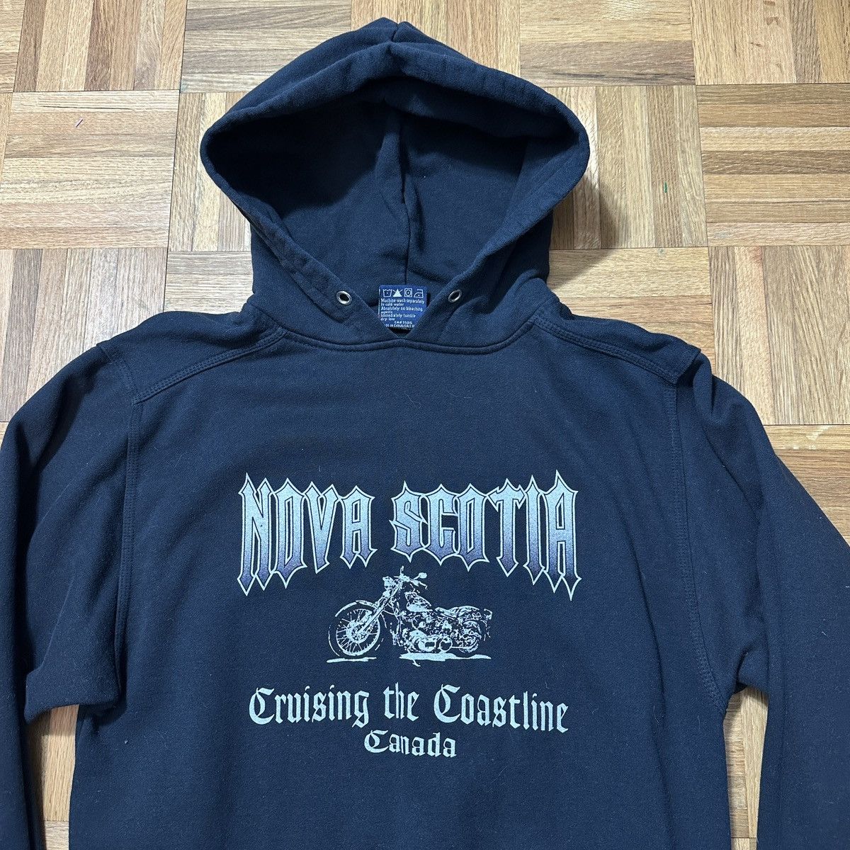 Vintage Vintage Nova Scotia biker hoodie Size US M / EU 48-50 / 2 - 3 Thumbnail