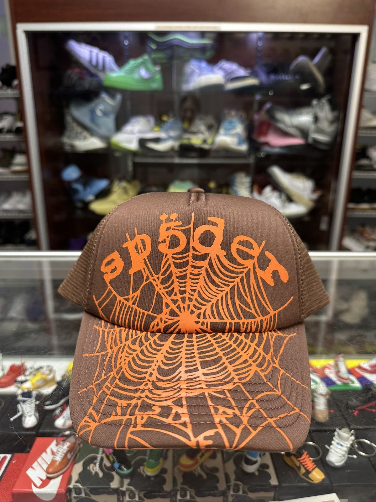 Sp5der Sp5der Web Hat (Brown) Size ONE SIZE - 1 Thumbnail