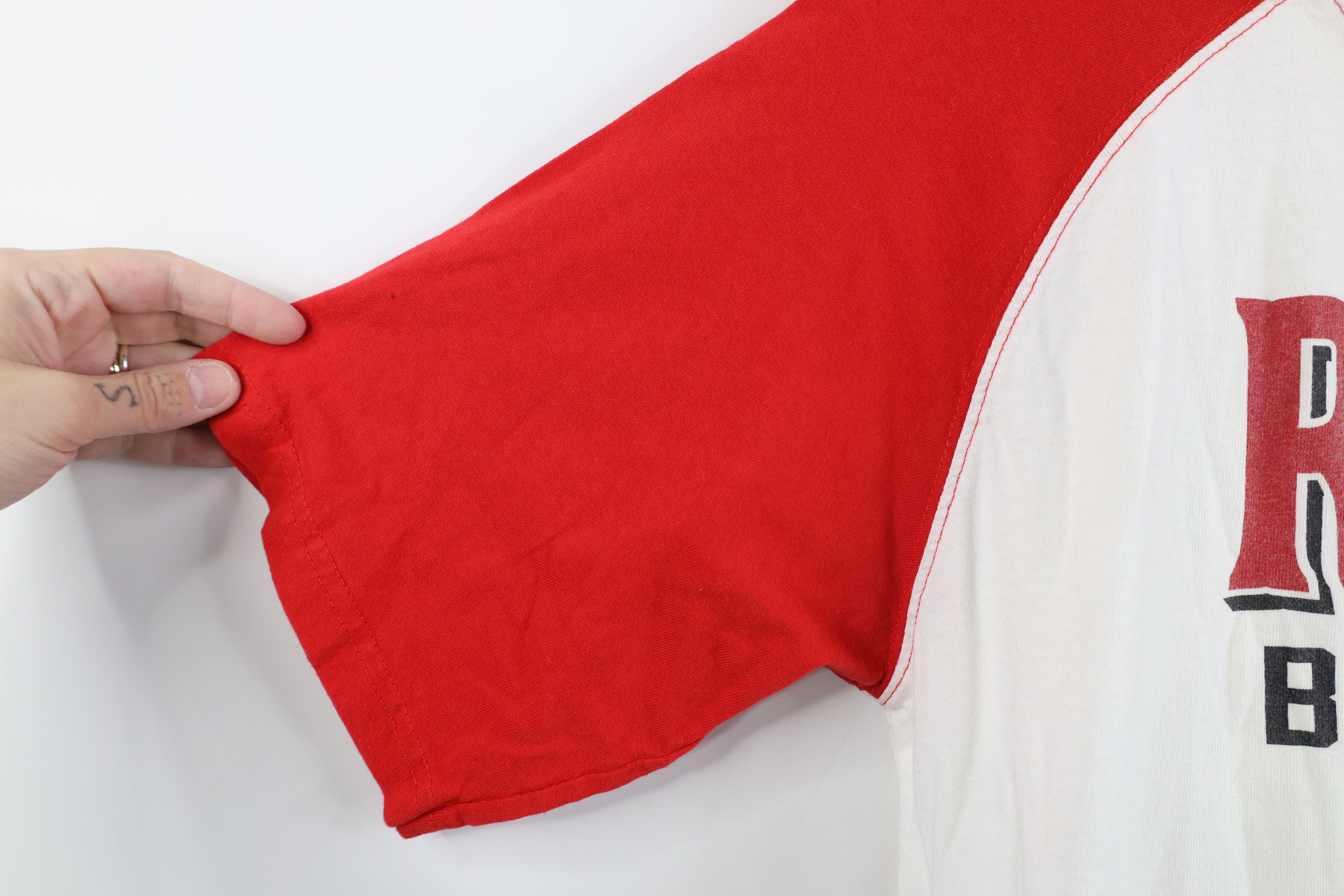 Nike Vintage Y2K Nike Swoosh Cincinnati Reds Raglan T-Shirt Size US S / EU 44-46 / 1 - 6 Thumbnail