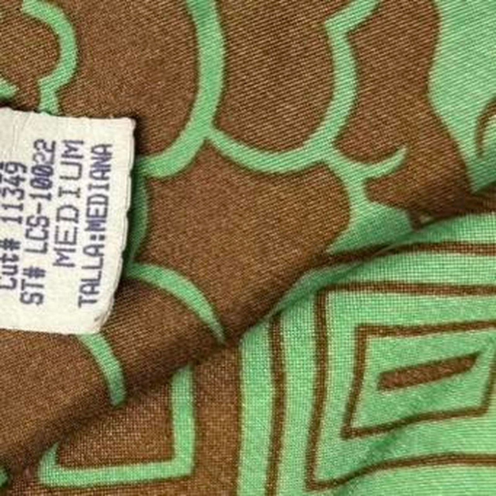 Other Baby doll Tie Back Sleevless top Size: M XXI Brown Green Size M / US 6-8 / IT 42-44 - 3 Thumbnail