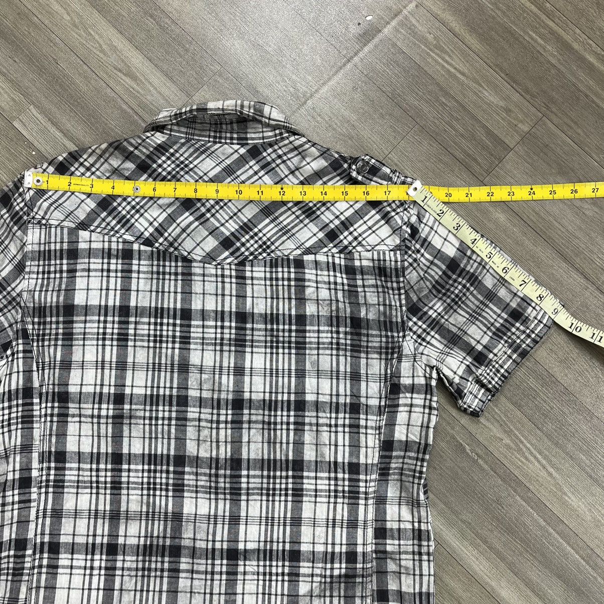In The Attic 2000s In The Attic Plaid Grunge Gothic Punk Lgb Style Shirt Size US L / EU 52-54 / 3 - 21 Thumbnail