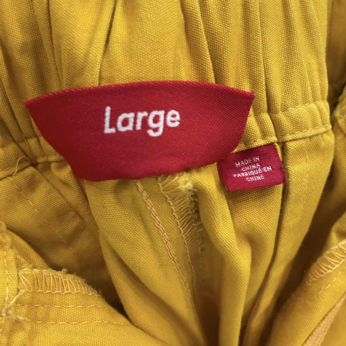 Supreme Supreme yellow cargo pants Size US 29 - 4 Thumbnail
