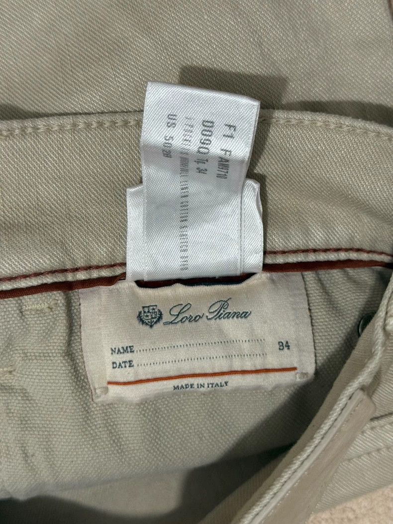 Loro Piana LORO PIANA Linen casual pants, soft, lightweight and breat Size US 34 / EU 50 - 7 Thumbnail