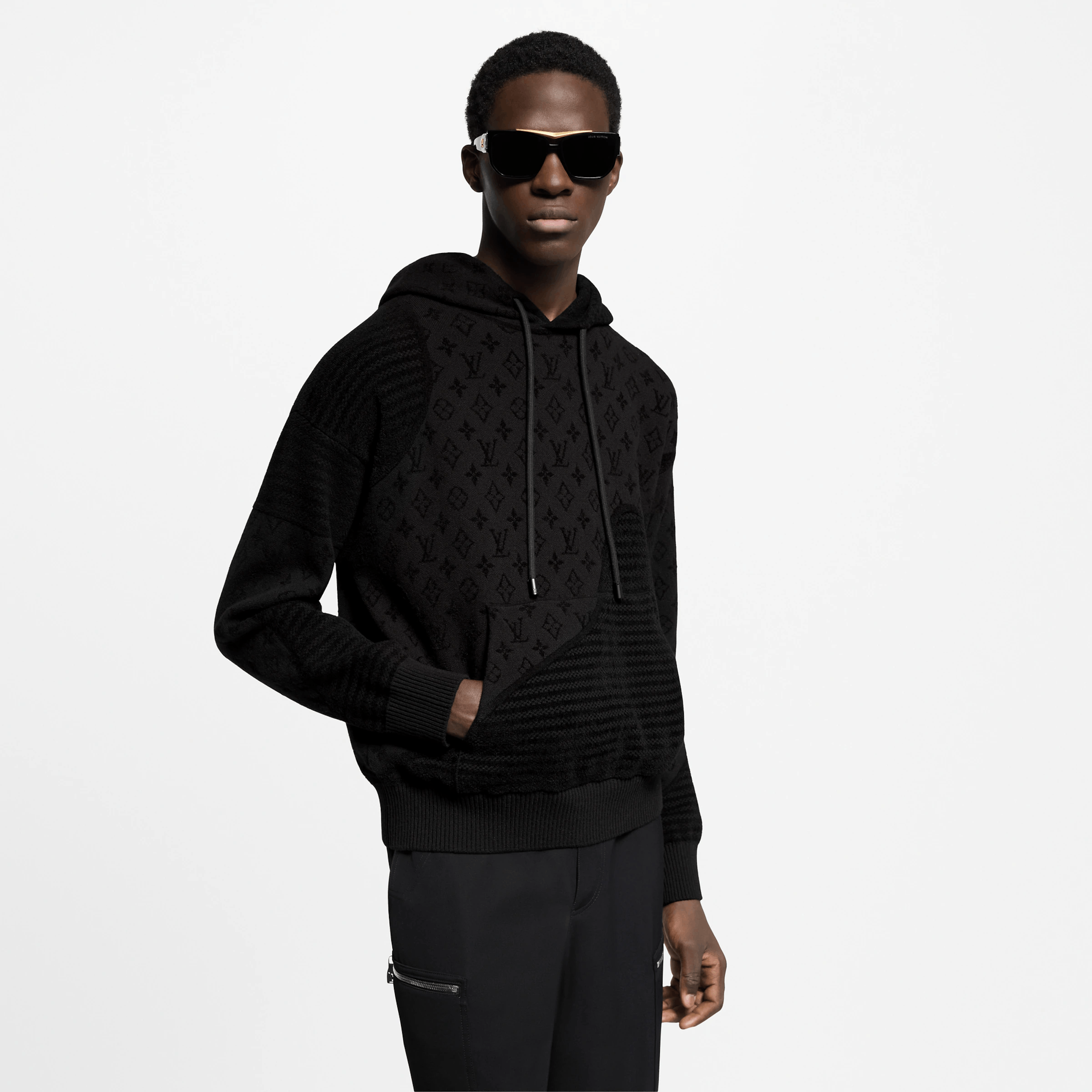 Louis Vuitton Graphic Jacquard Hoodie Size US M / EU 48-50 / 2 - 2 Thumbnail