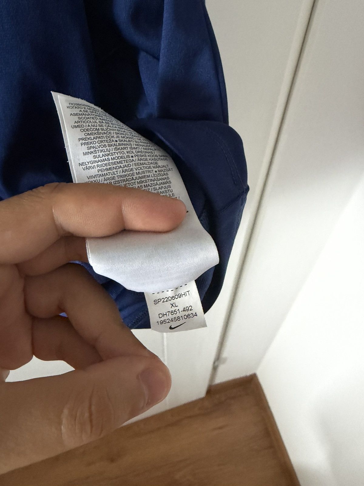 Barcelona nike 2021/2022 Dry Strike Zip — zdjęcie 5