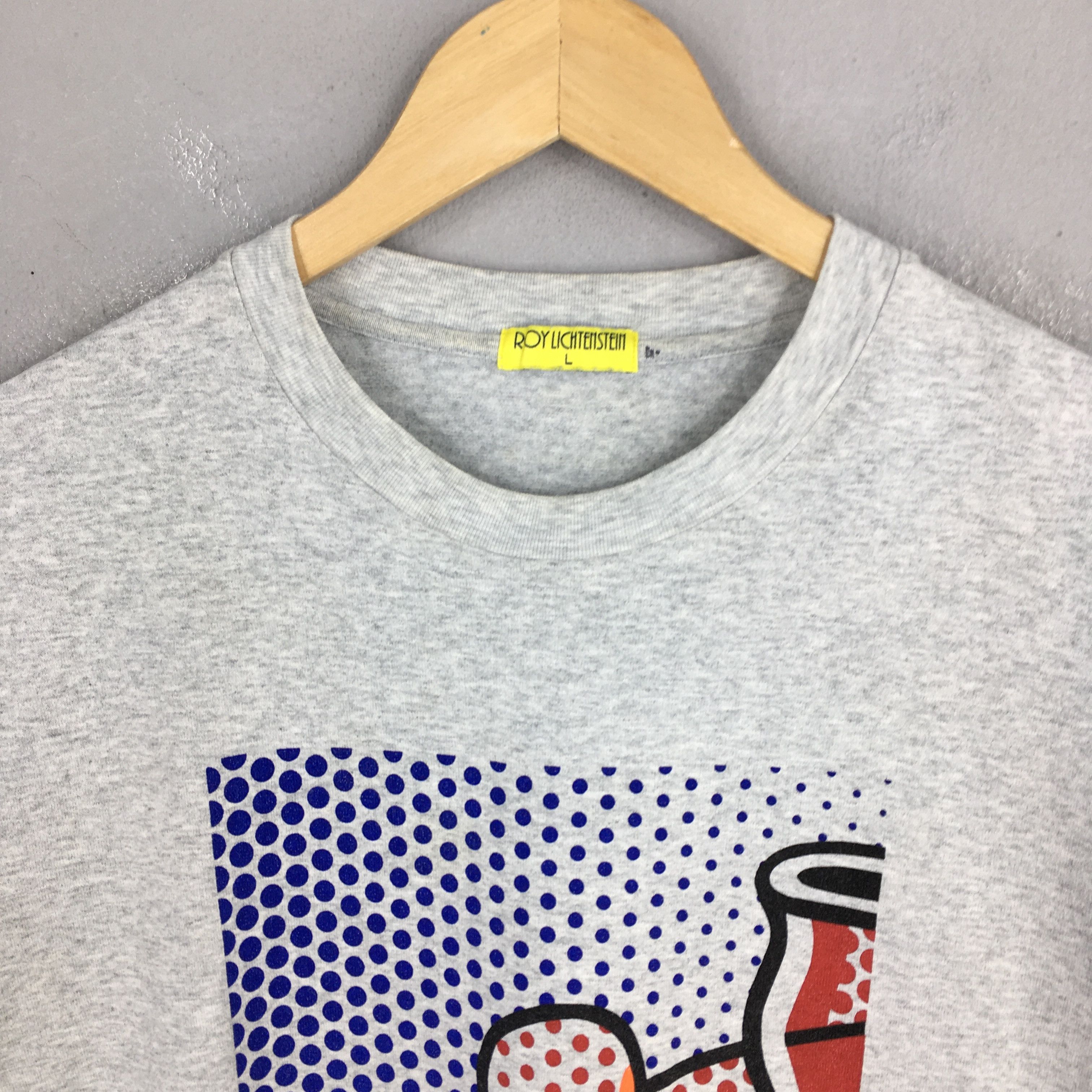 Vintage Vintage Roy Lichtenstein Still Life With Red Jar 1994 Tee Size US L / EU 52-54 / 3 - 2 Thumbnail