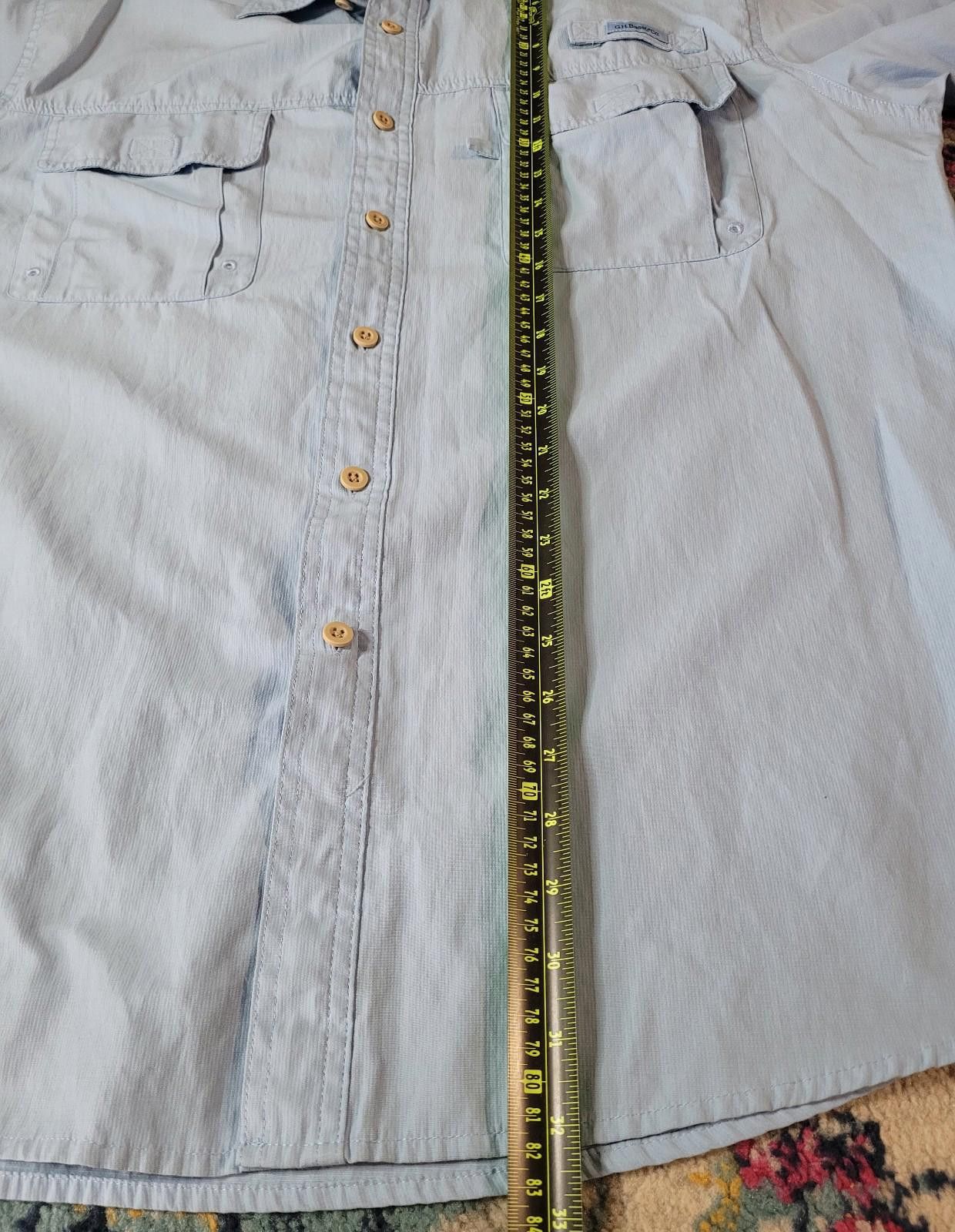 G.H. Bass & Co. G.H.Bass & Co Mens XL Explorer Series Button Down Shirt fish Size US XL / EU 56 / 4 - 3 Thumbnail