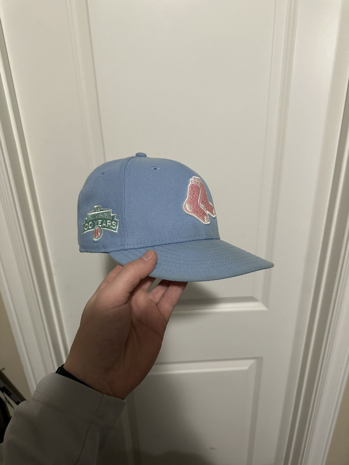 New Era New Era Boston Redsox 7 1/4 Hat Size 28 - 2 Thumbnail