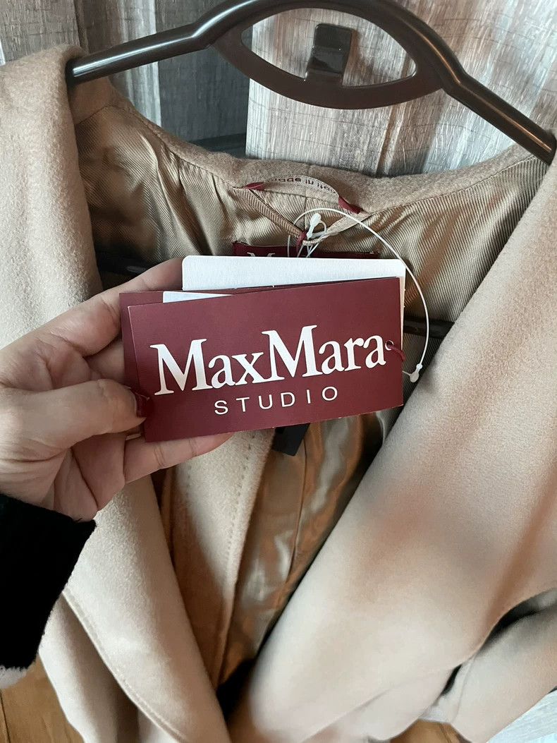 Max Mara Max Mara Women's camel coat Size L / US 10 / IT 46 - 5 Thumbnail