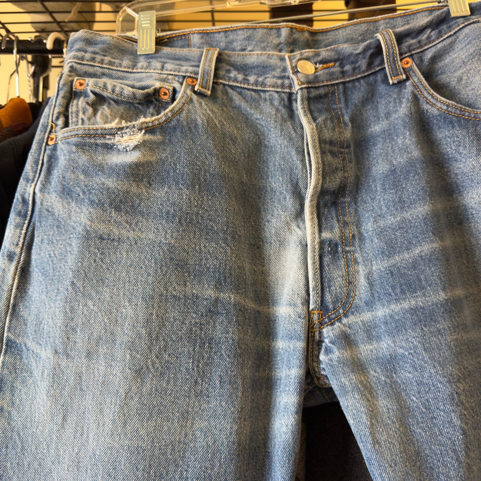 Levi's Levis 501 XX shrink to fit y2k Jeans 34 x 32 Size US 34 / EU 50 - 3 Thumbnail