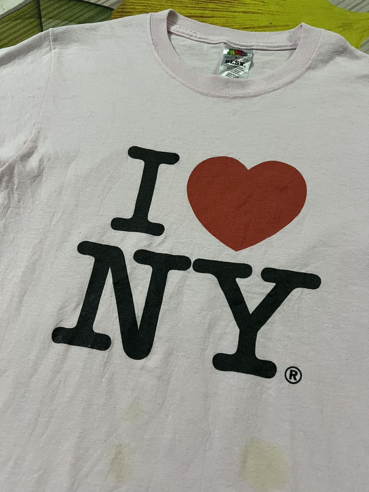 Japanese Brand × Vintage VINTAGE I LOVE NY TEE Size US S / EU 44-46 / 1 - 6 Thumbnail