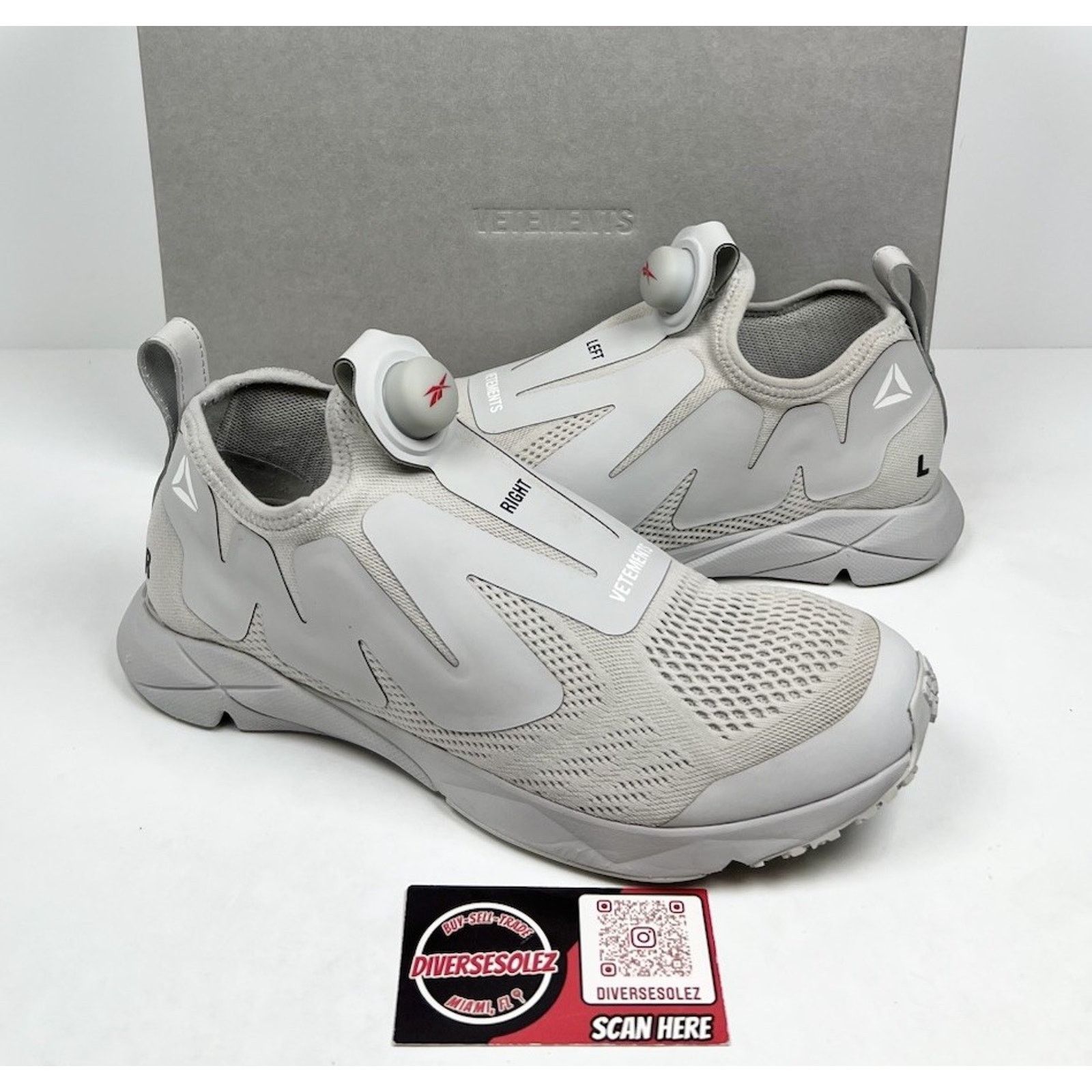 Reebok × Vetements VETEMENTS x Reebok Genetically Modified Pump 