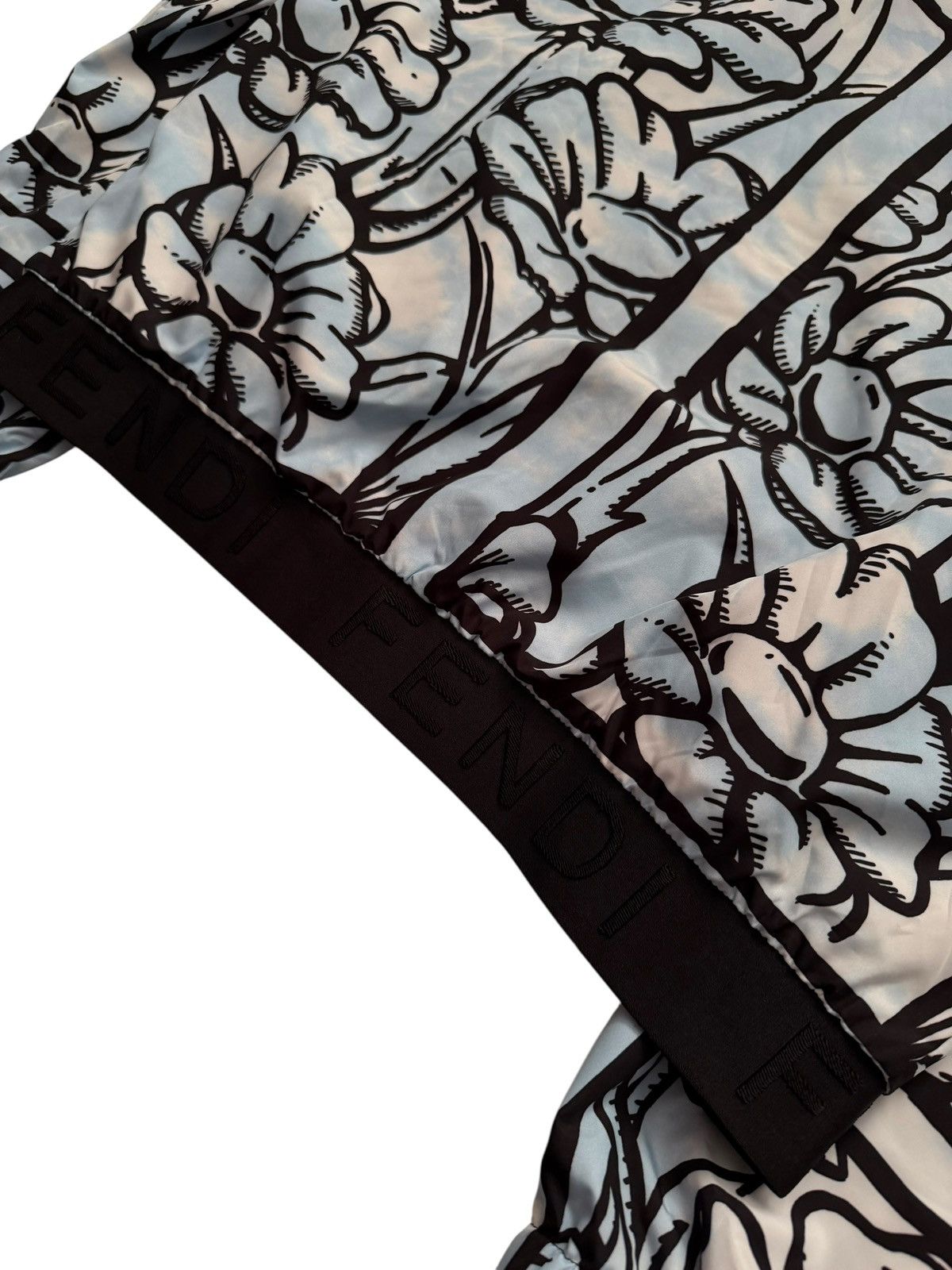 Fendi x Joshua Vides Sketch Flowers Windbreaker Size US M / EU 48-50 / 2 - 9 Thumbnail