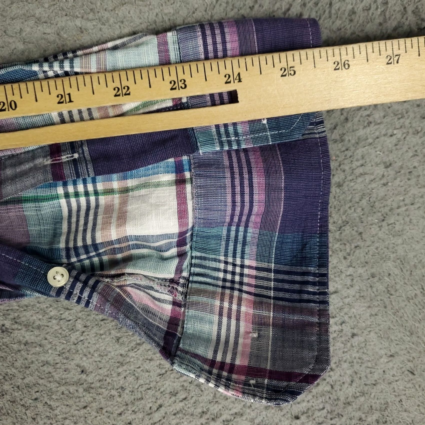 Vintage Haupt Shirt Mens Medium Blue Plaid Button-Up Long Sleeve Shirt Mens Blue Plaid Button-Up Long Sleeve Haupt Shirt Regular fit Button-Down Collar - Size US M / EU 48-50 / 2 - 6 Thumbnail