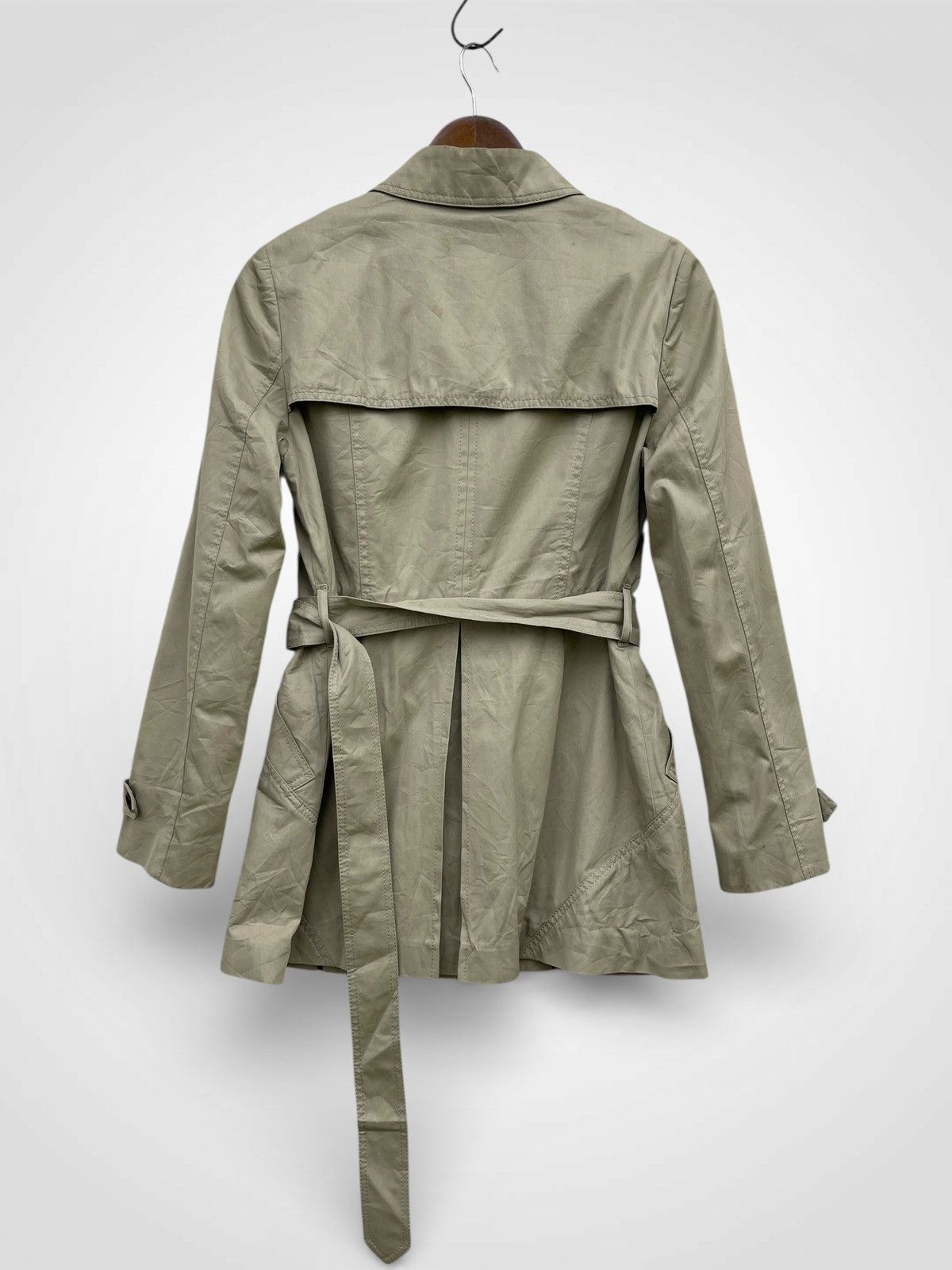 Paul Smith Paul Smith Black Label Women's Single Breasted Trench Coat Size S / US 4 / IT 40 - 3 Thumbnail