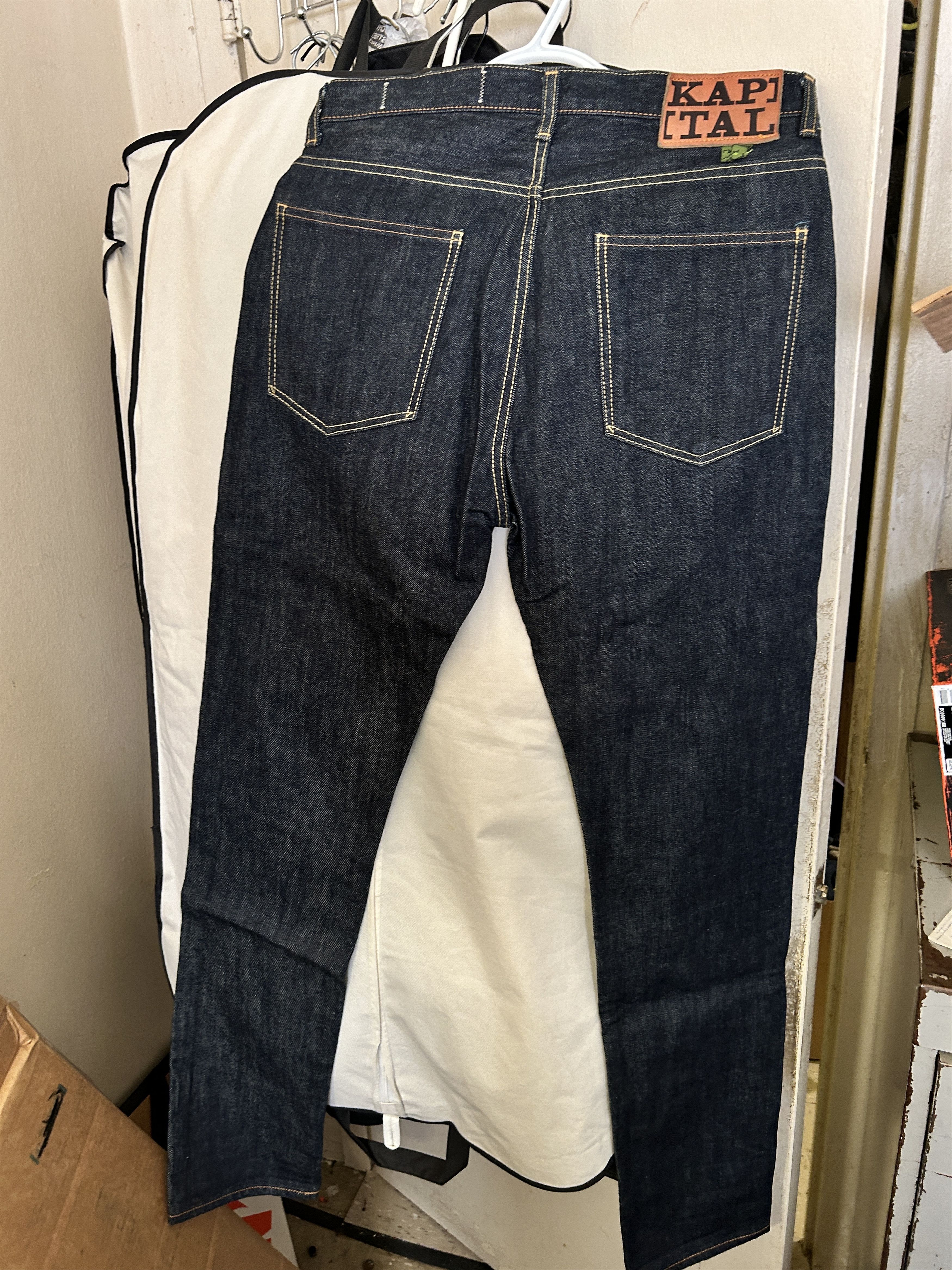 Kapital kapital Kountry raw denim jeans selvedge Size 32 Blue Size US 32 / EU 48 - 6 Thumbnail