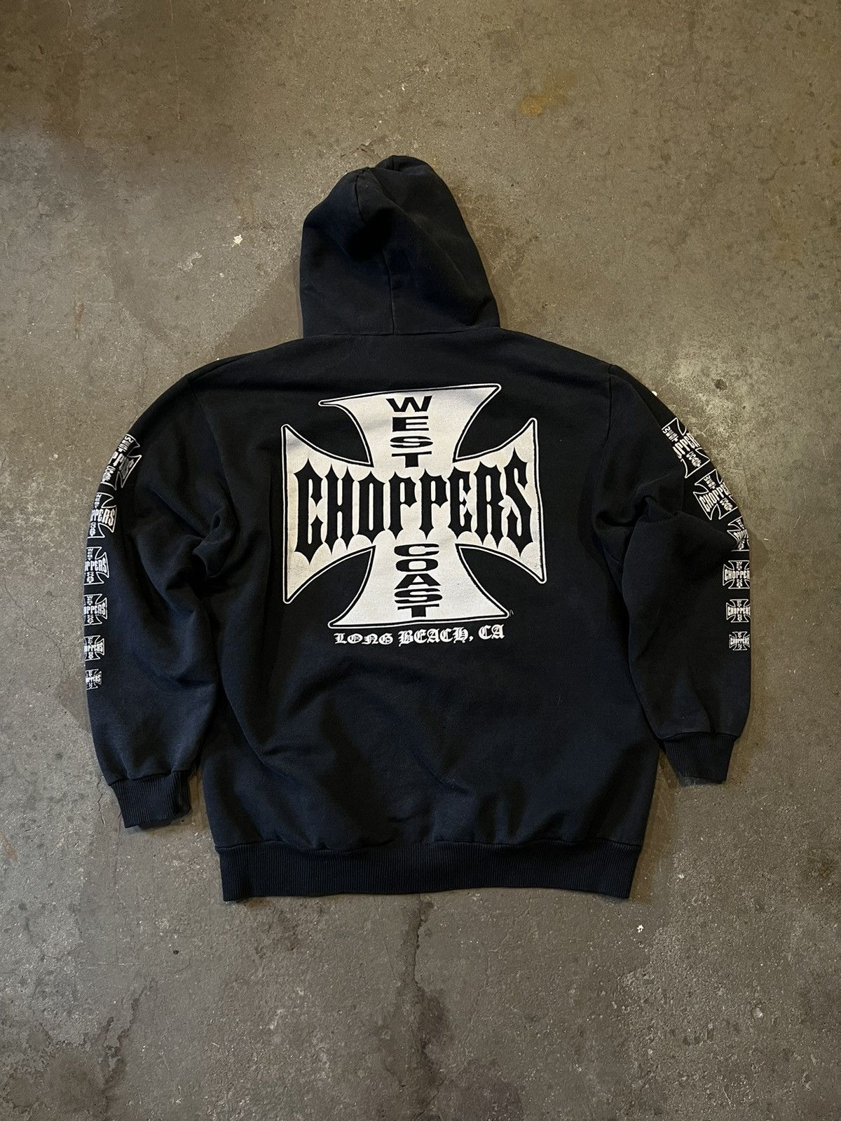 Vintage WEST COAST CHOPPERS HOODIE | Grailed