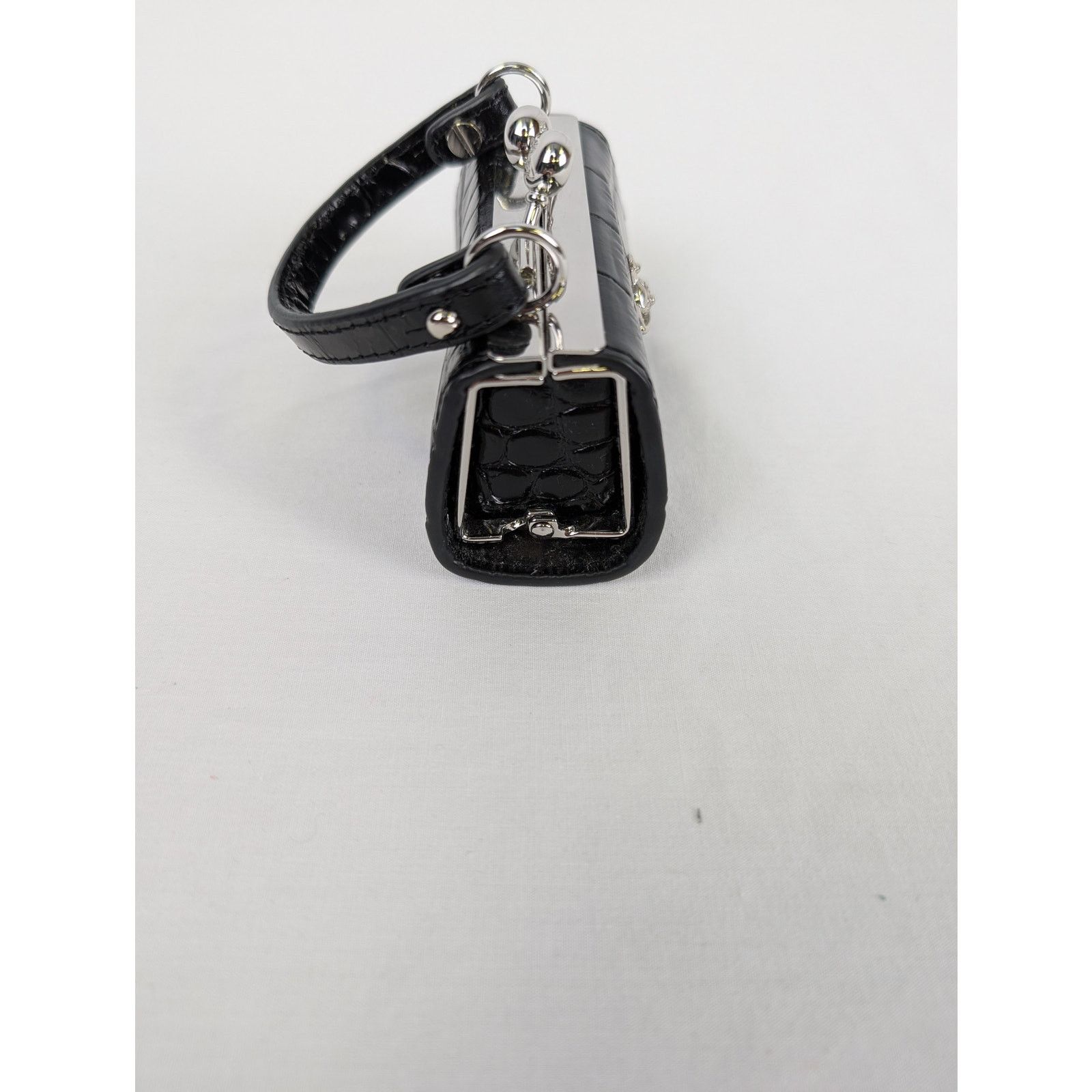 Vivienne Westwood o1rshd1 Size: OS / Crocodile Doll Bag in Black Size ONE SIZE - 7 Thumbnail